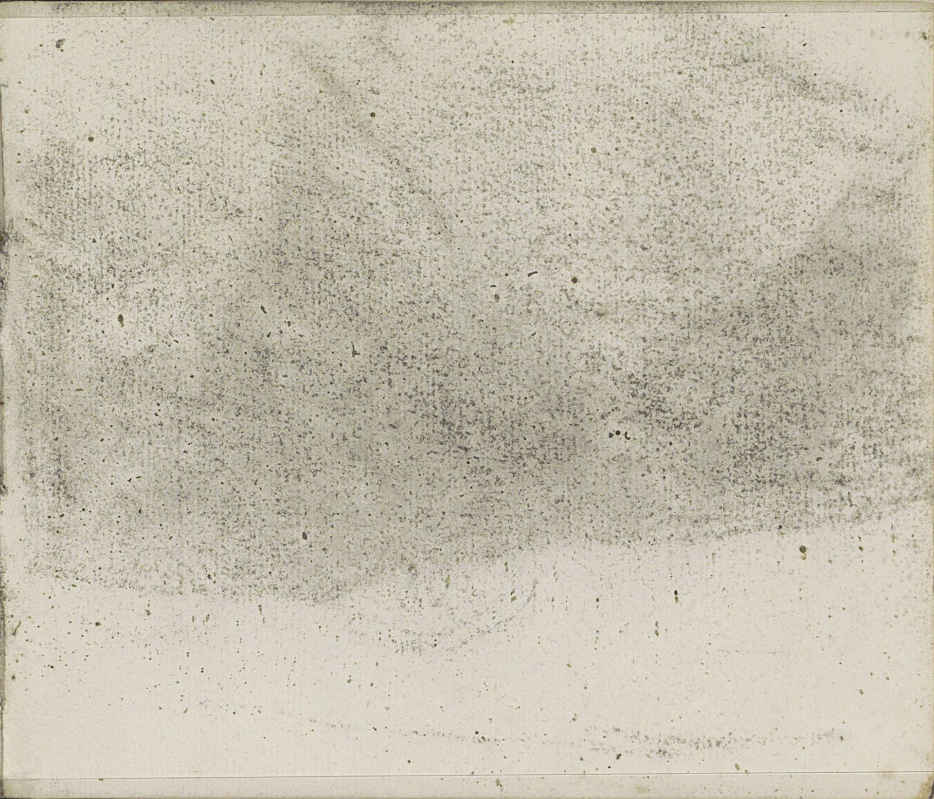 Abklatsch van de krijttekening op blad 6 verso by Willem Witsen