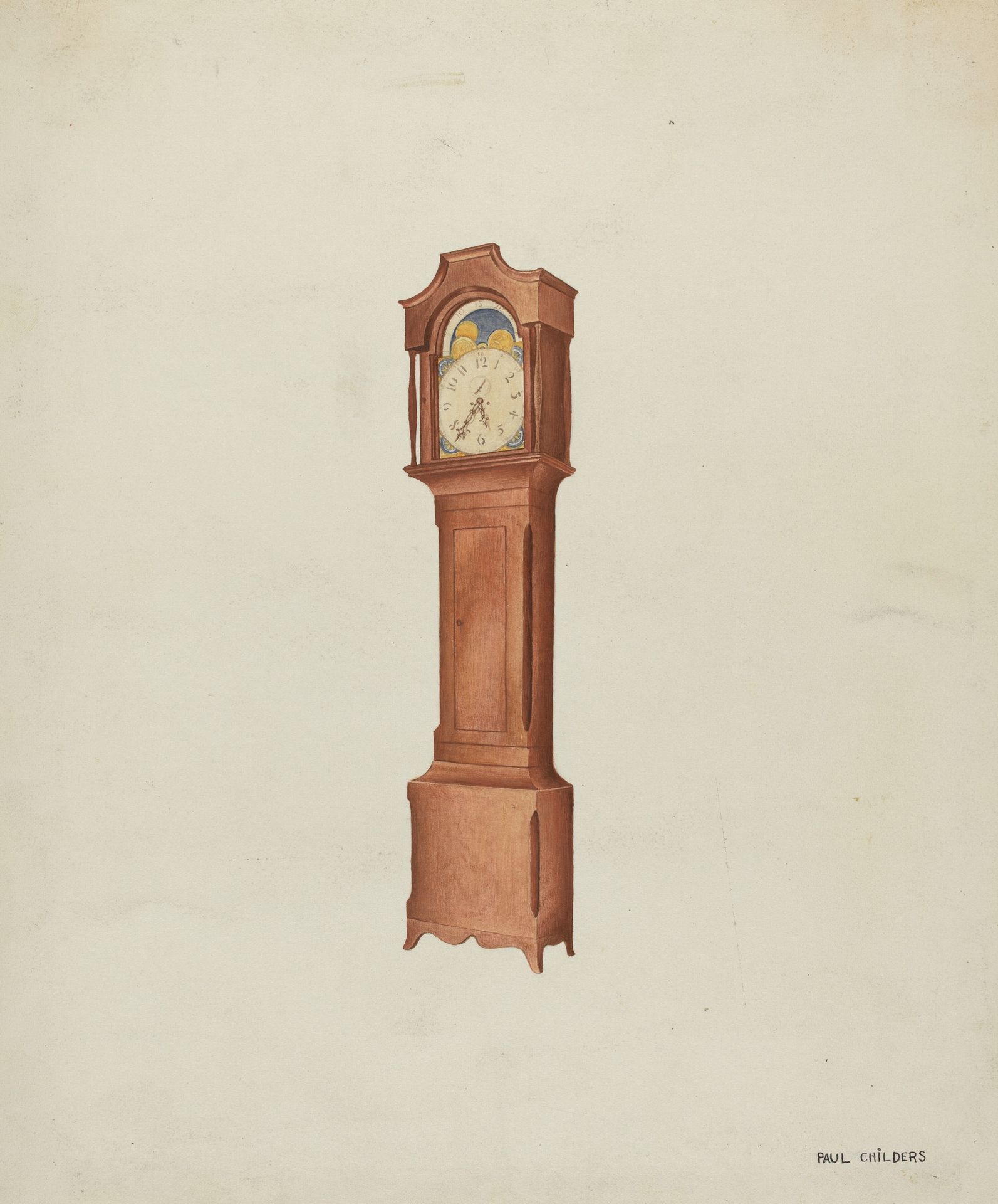 Shaker Tall Clock by William Paul Childers
