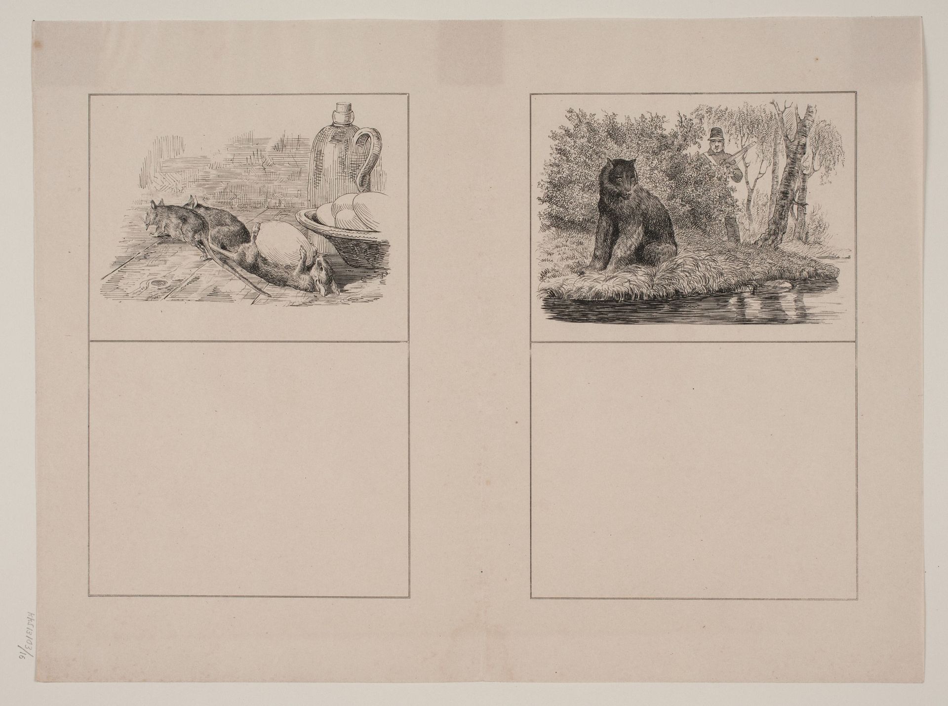 Rotterne; Bjørnen by Adolph Kittendorff