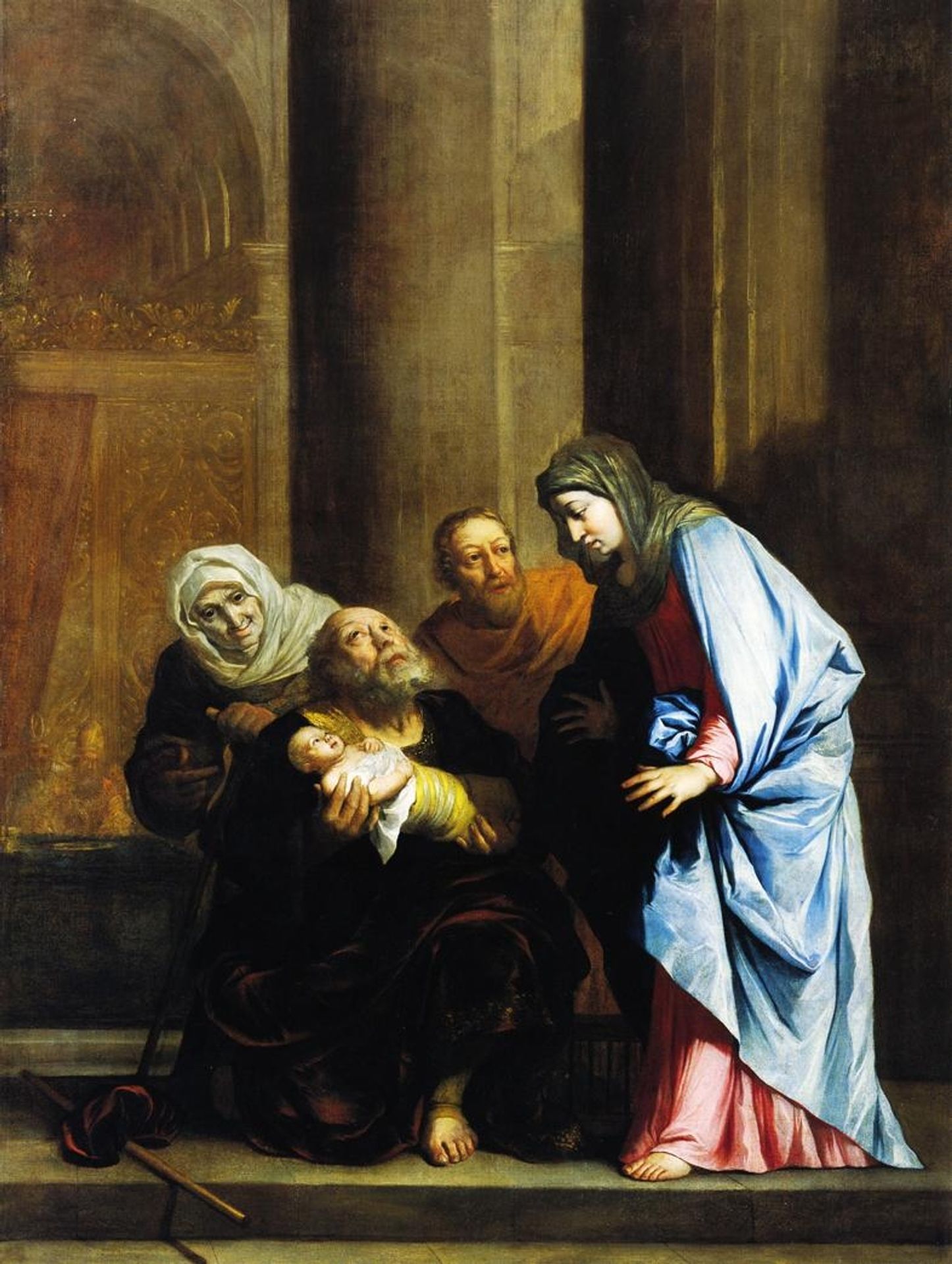 Simeon with the Infant Jesus by Benjamin West