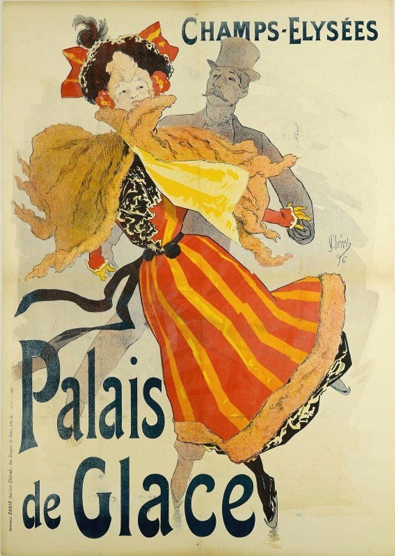 Champs-Elysees Palais de Glace by Jules Chéret