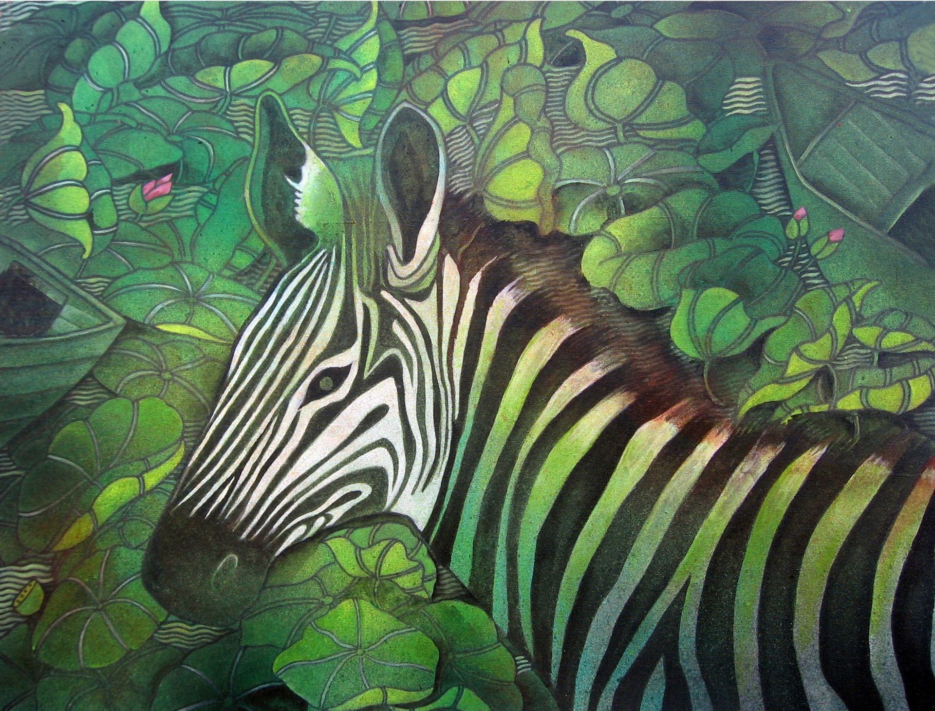 Zebra in Nature by Jahar Dasgupta