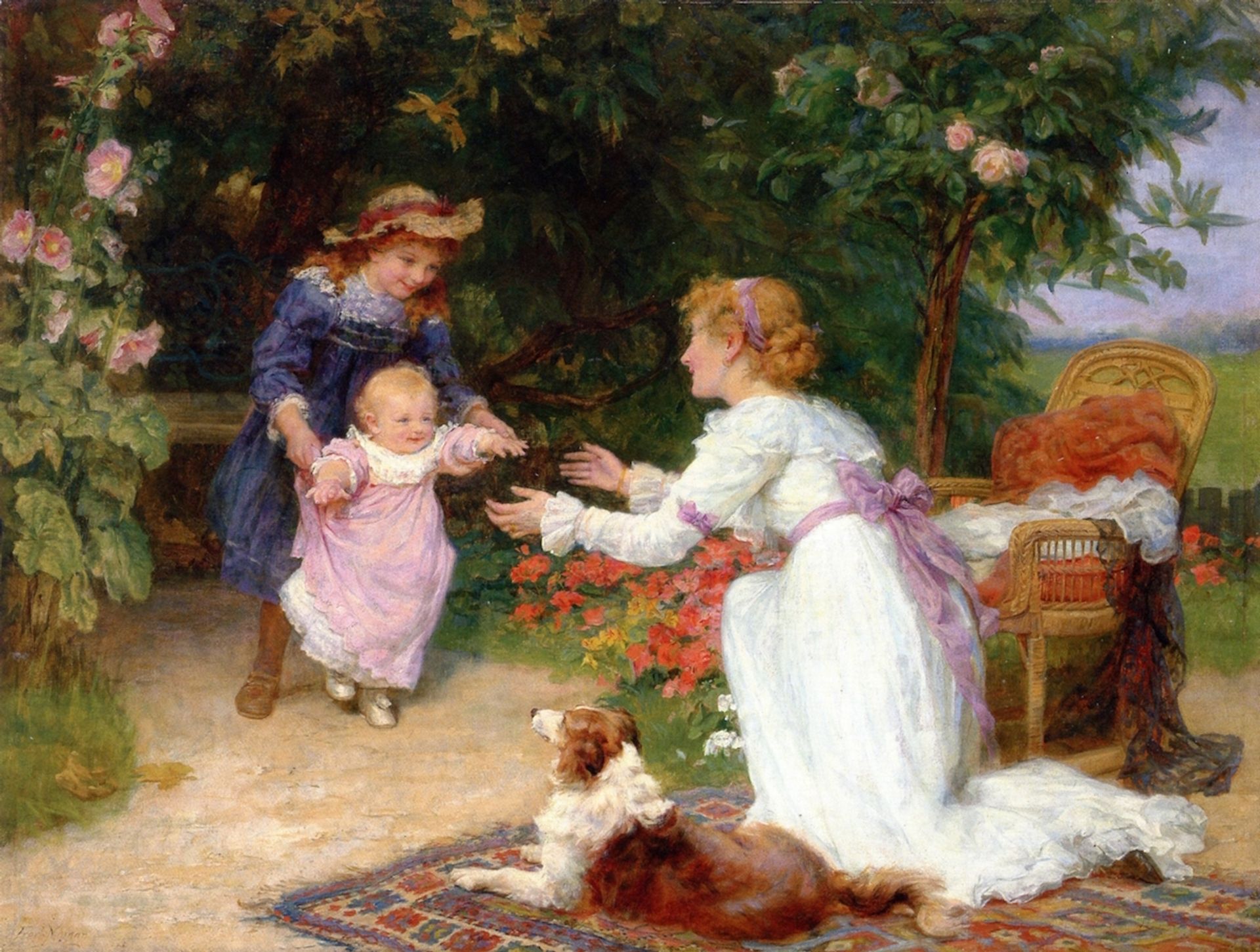 First Steps by Frederick Morgan