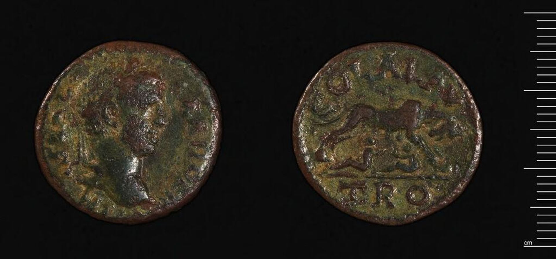 Coin of Alexandreia Troas under Severus Alexander by Severus Alexander