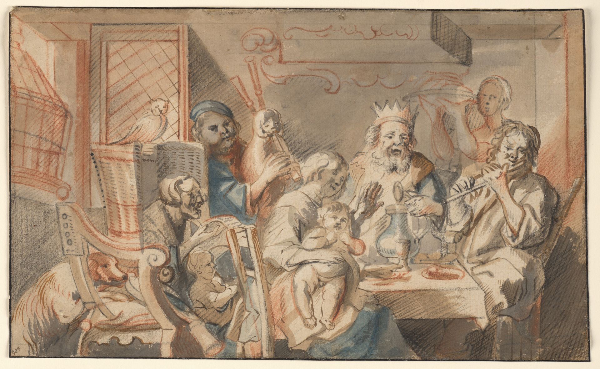 The King Drinks by Jacob Jordaens