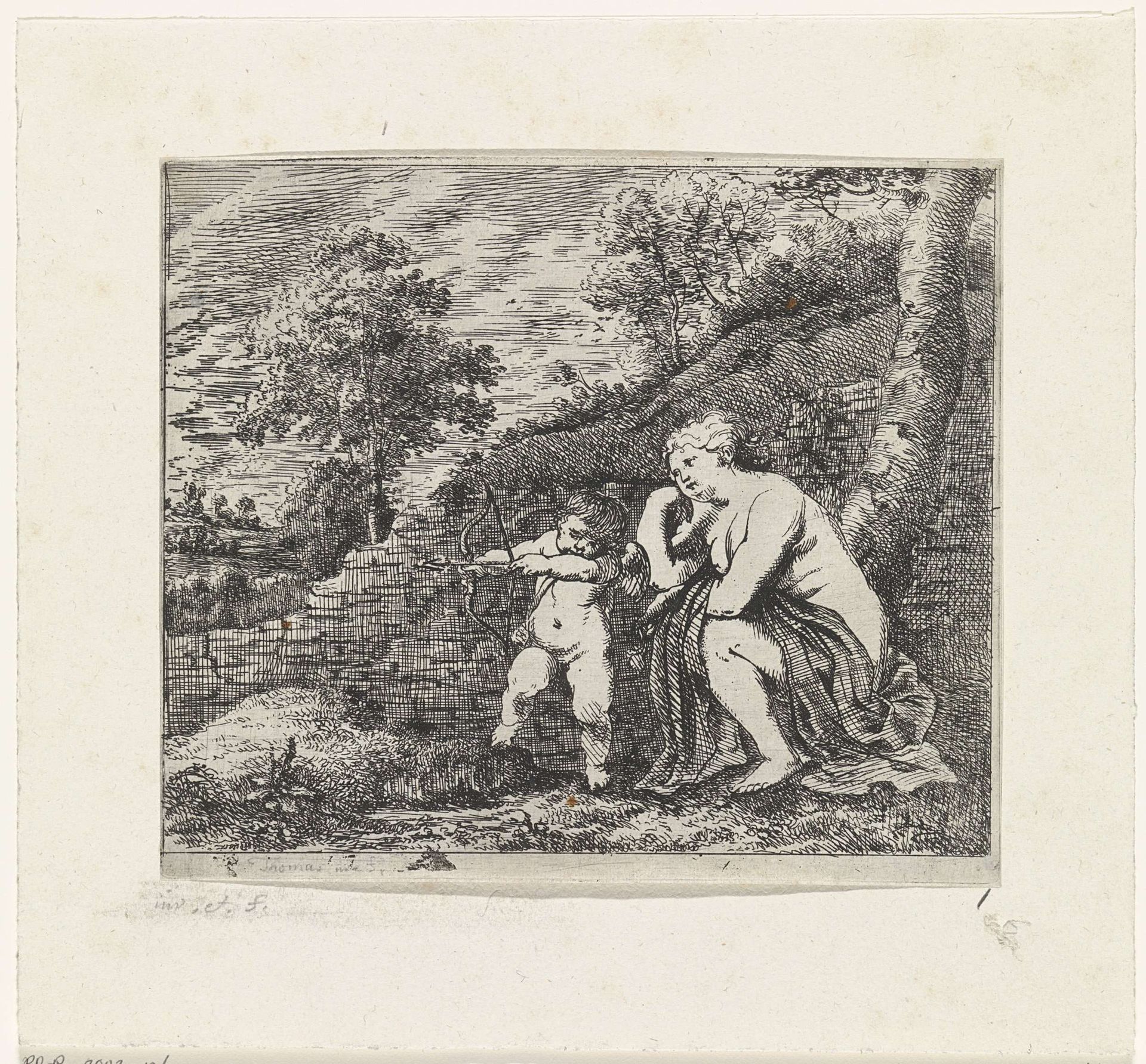 Venus en Cupido by Jan Thomas