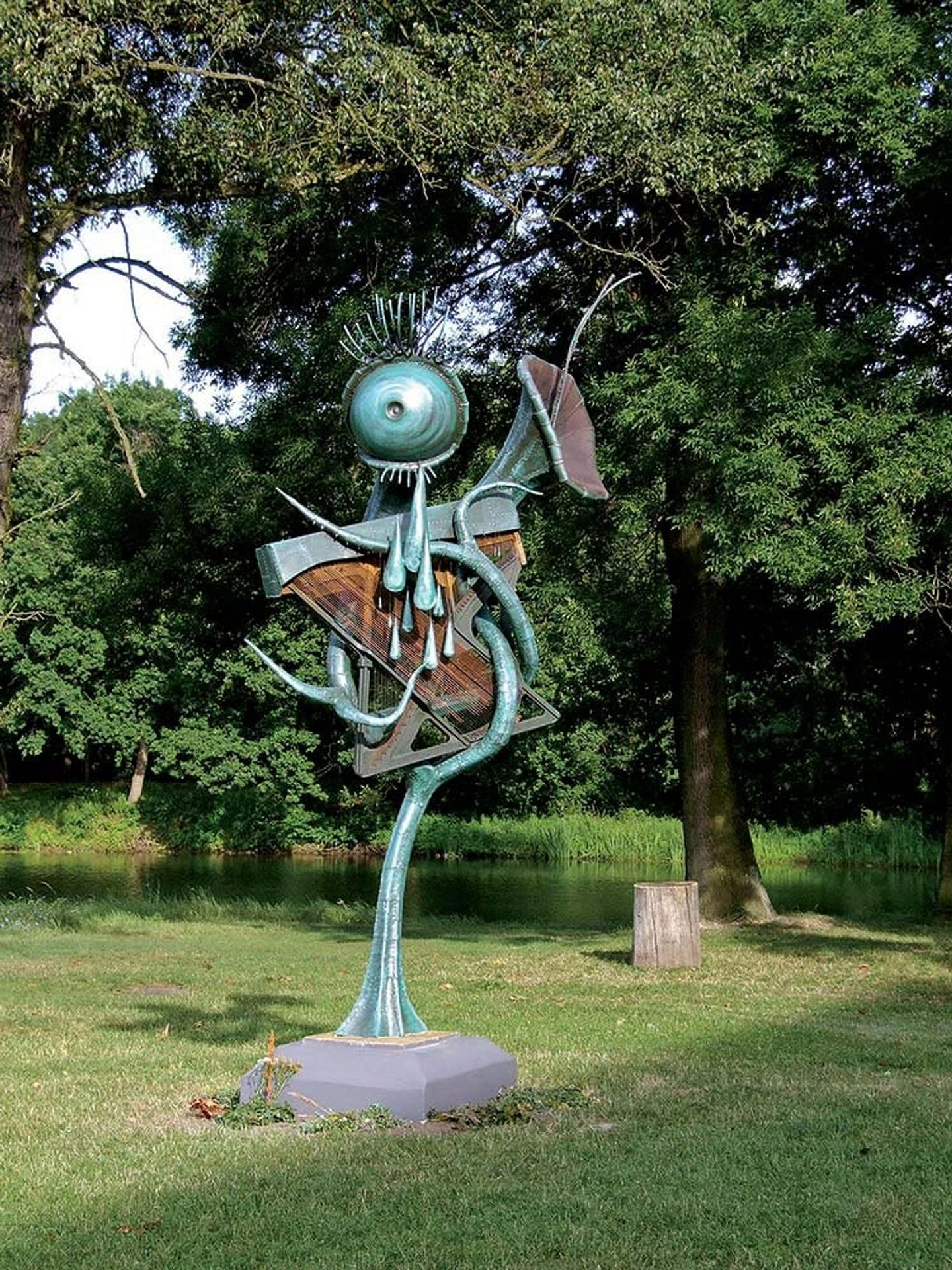 Tree of the Wind Harp by Lubo Kristek