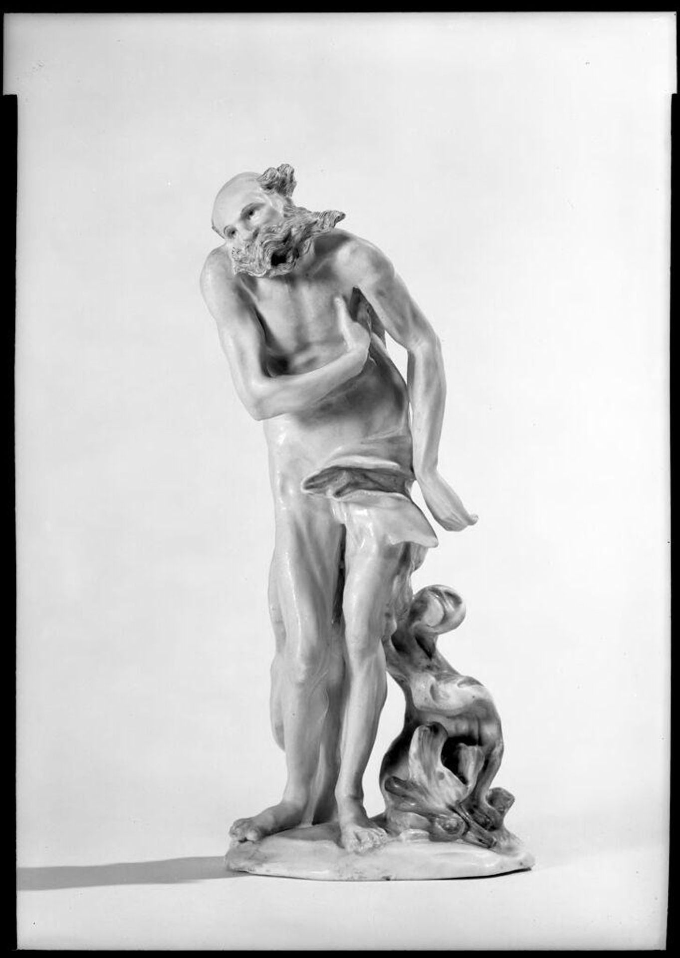 Figure of Winter by Carl Anton Luplau
