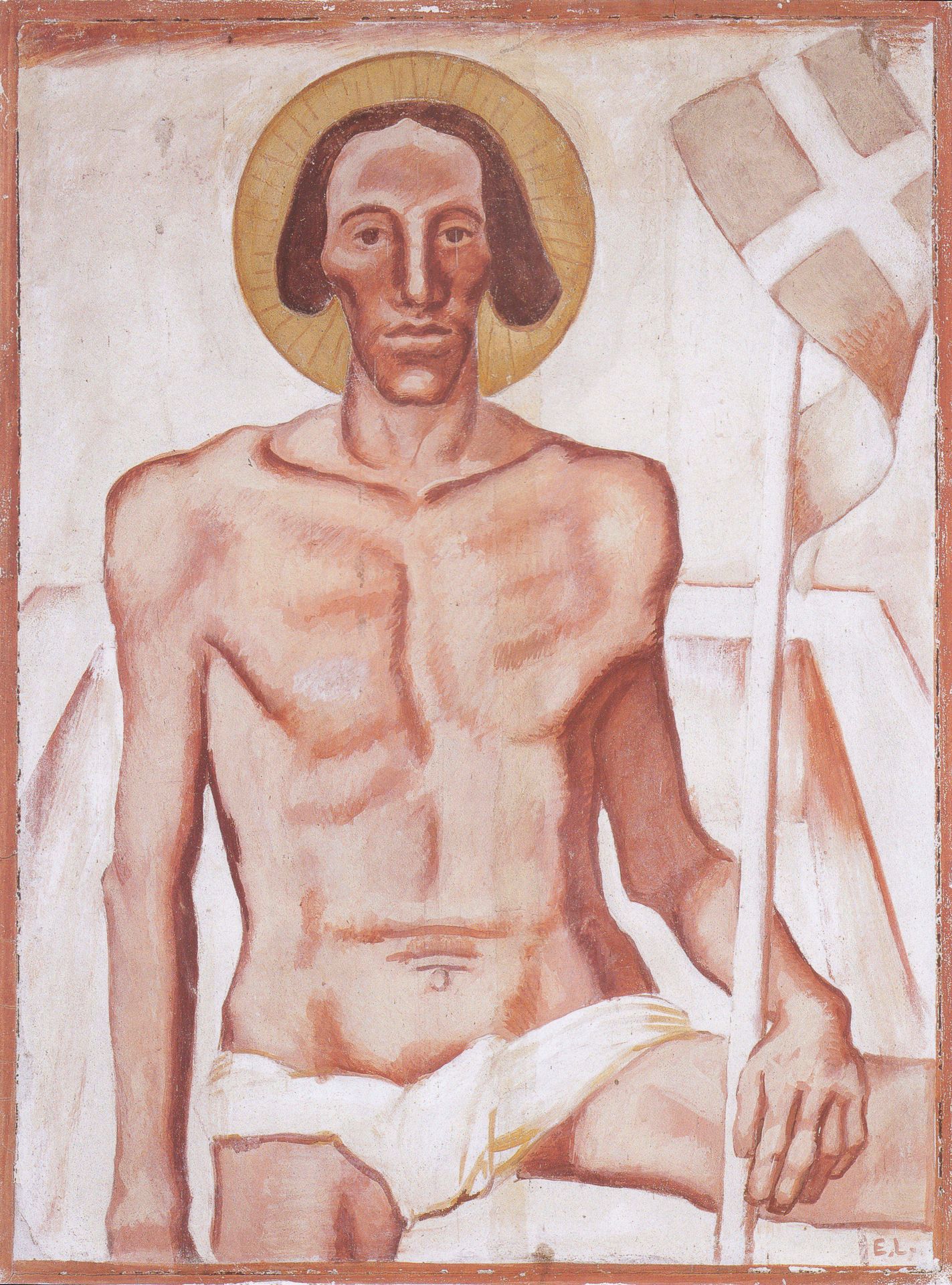 Der Auferstandene by Albin Egger-Lienz