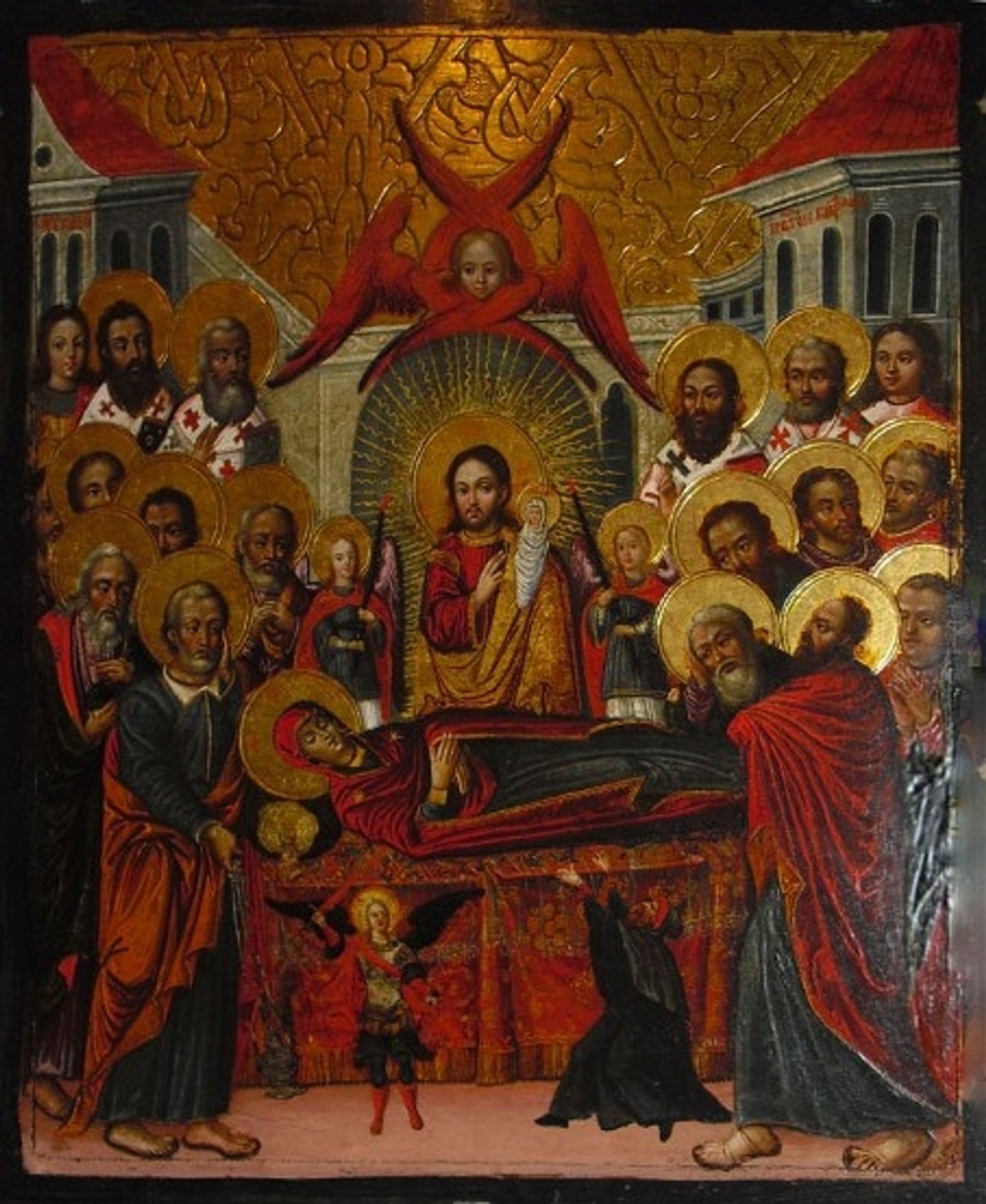 Dormition of Virgin_Mary by Ivan Rutkovych