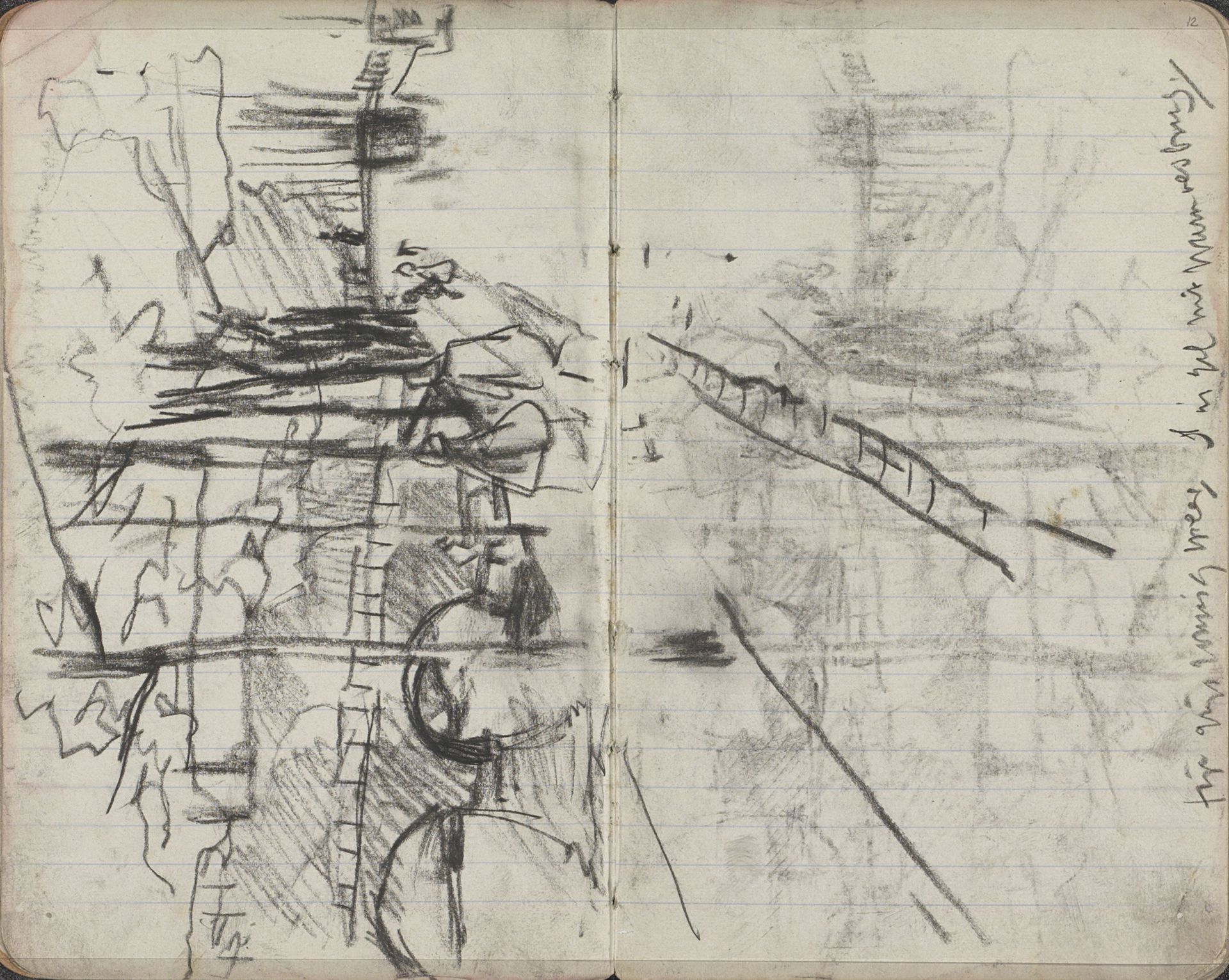 Gezicht op het Singel in Amsterdam met de Warmoesbrug by George Hendrik Breitner