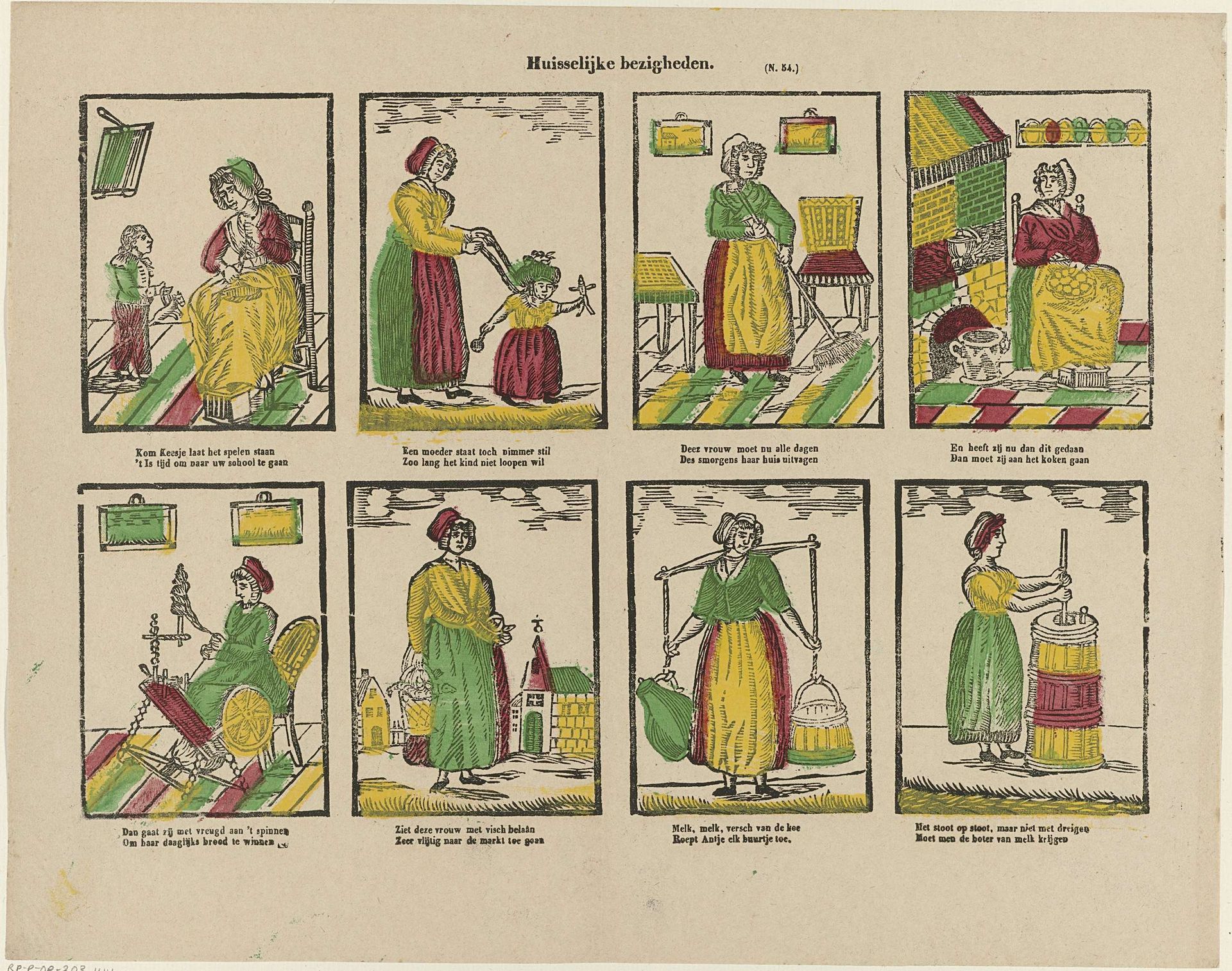 Huisselijke bezigheden by Glenisson & Zonen