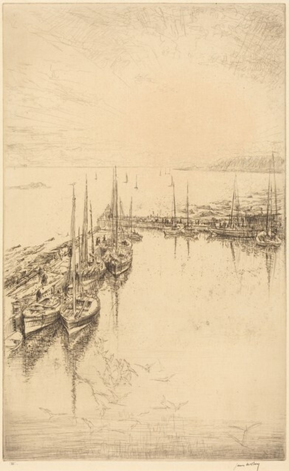 Gamrie by James McBey