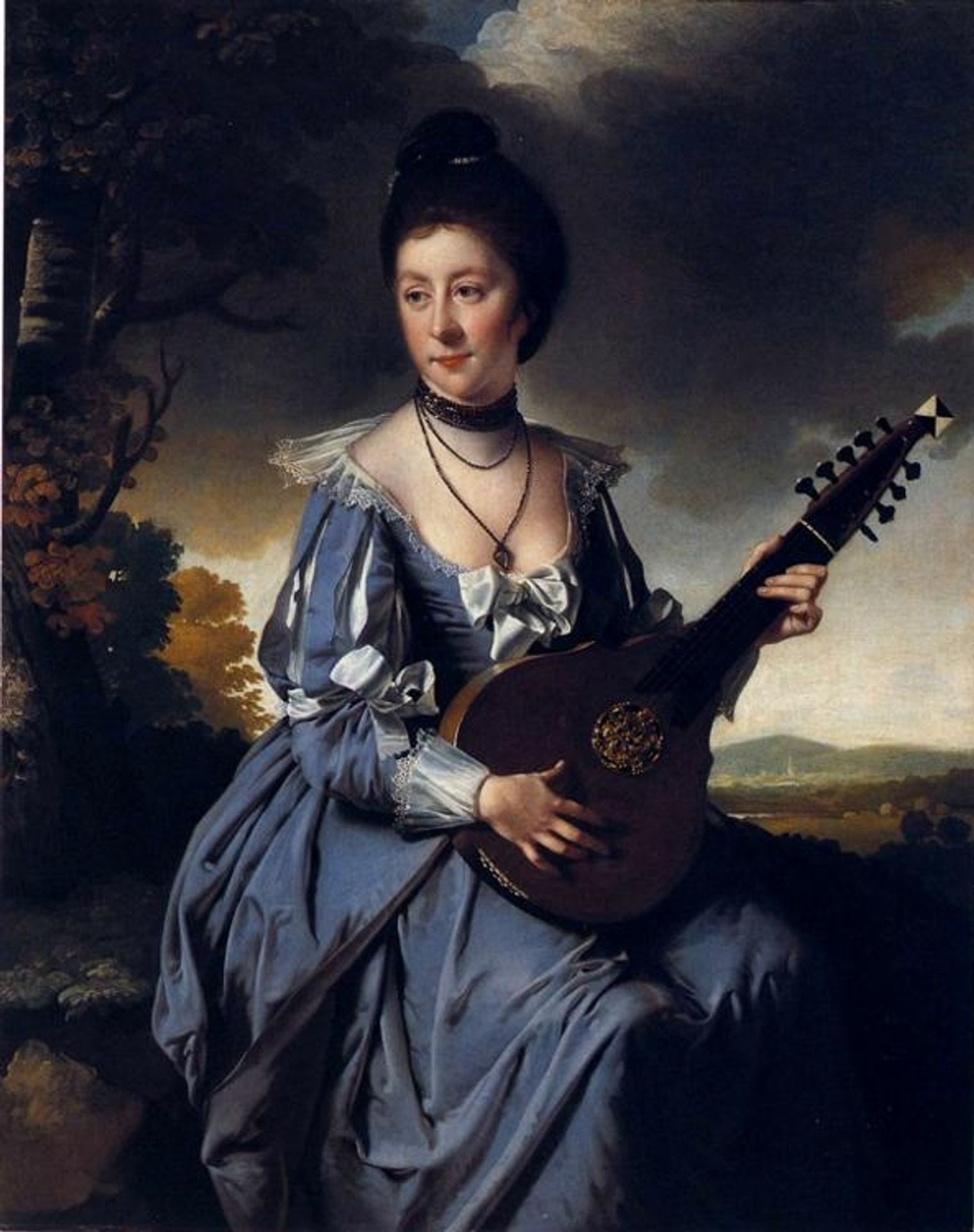Mrs. Robert Gwillym by Joseph Wright of Derby