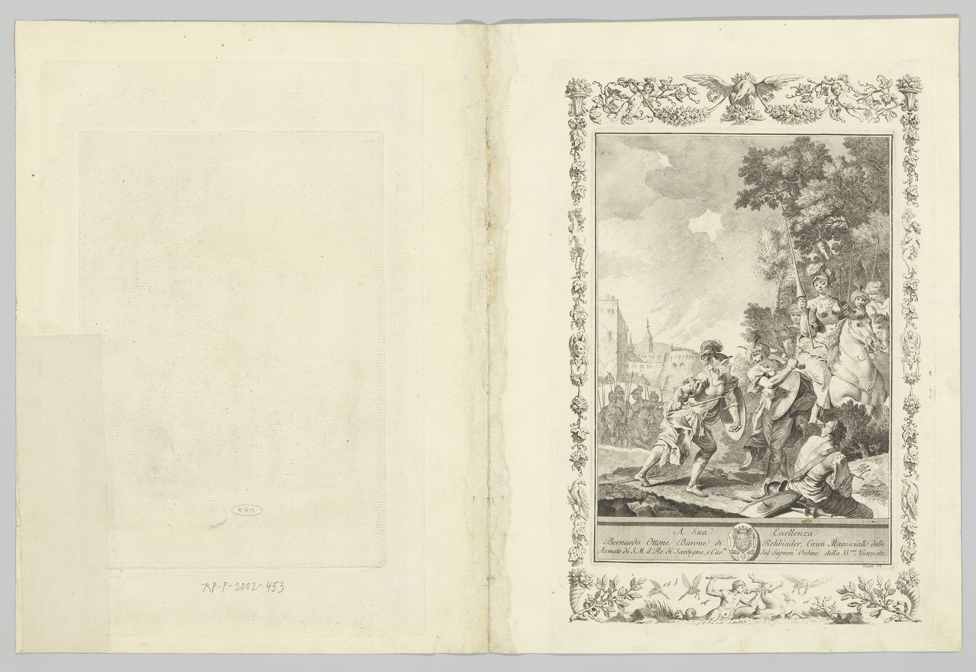 Scène uit La Gerusalemme Liberata by Martin Schedel