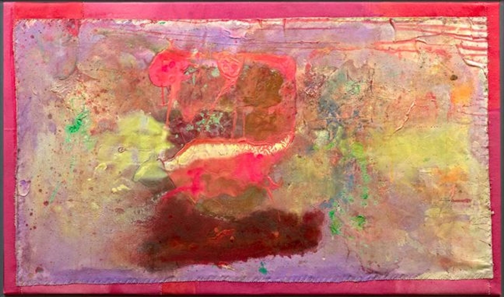 Carriage by Frank Bowling
