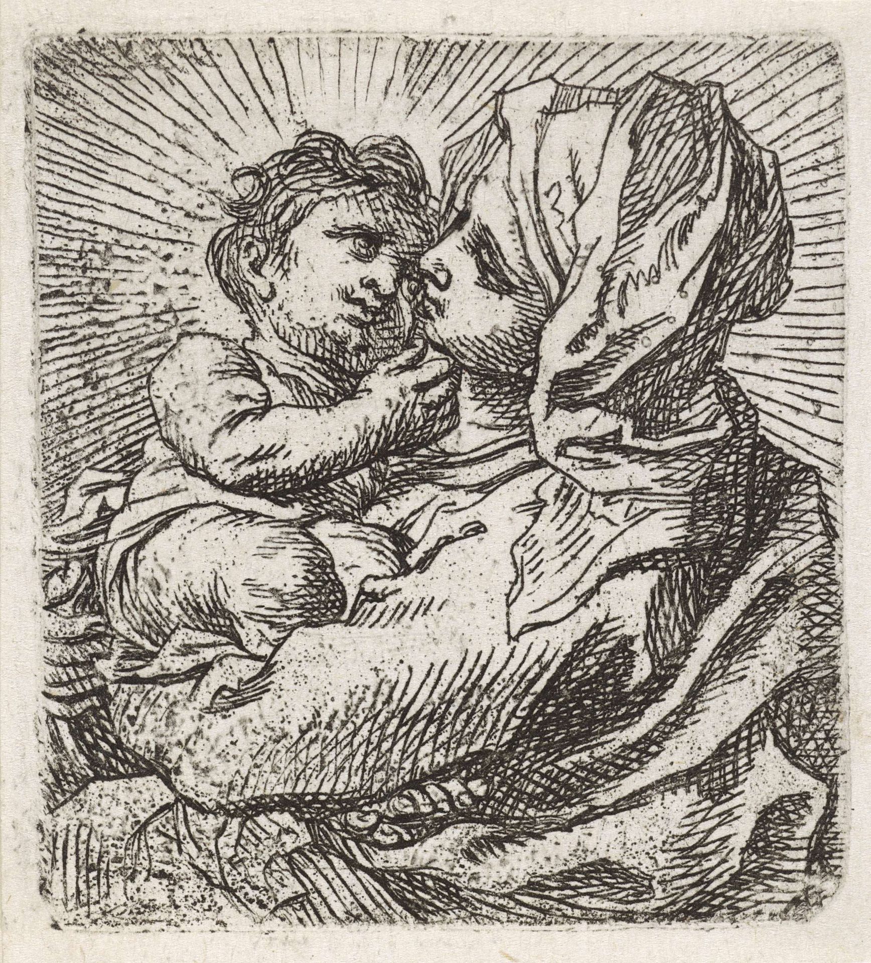 Madonna met kind by Cornelis Schut