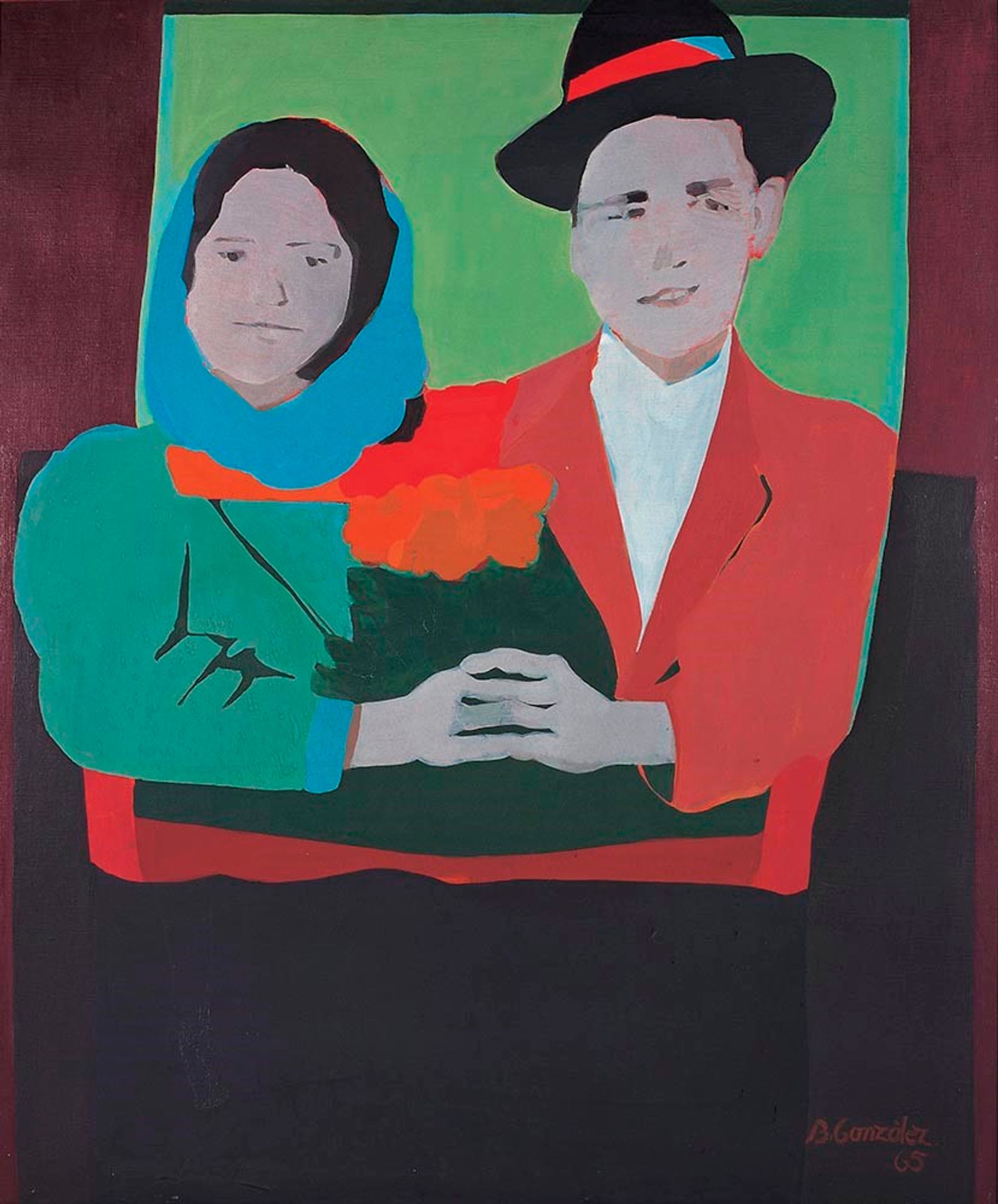 Los Suicidas del Sisga No 1 by Beatriz González