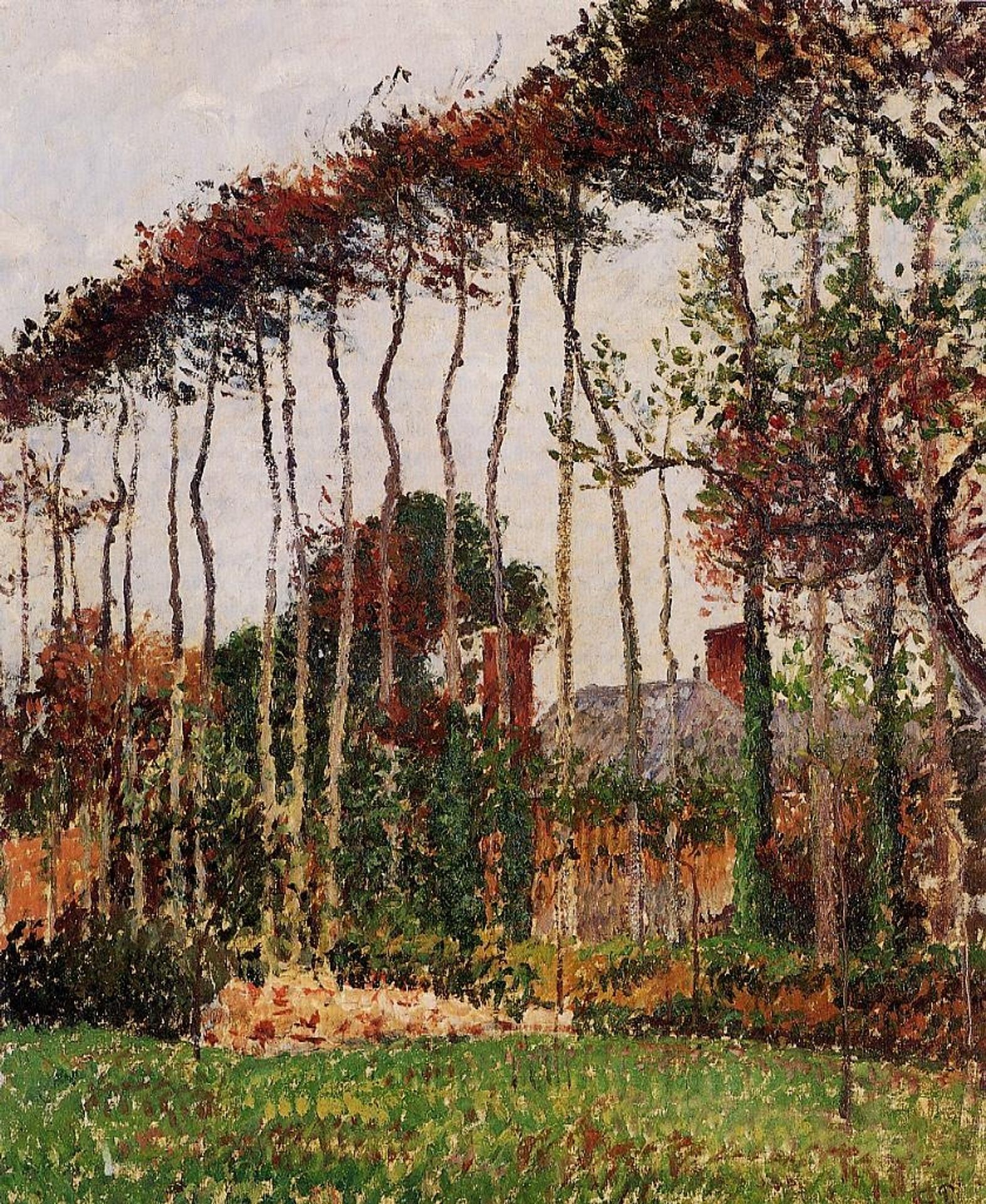 Landscape at Varengeville by Camille Pissarro