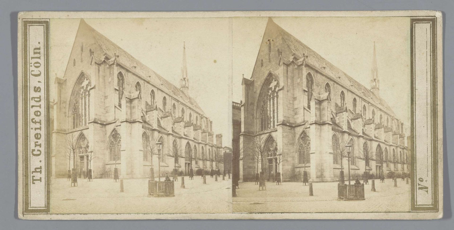 Minoritenkirche in Keulen by Theodor Creifelds