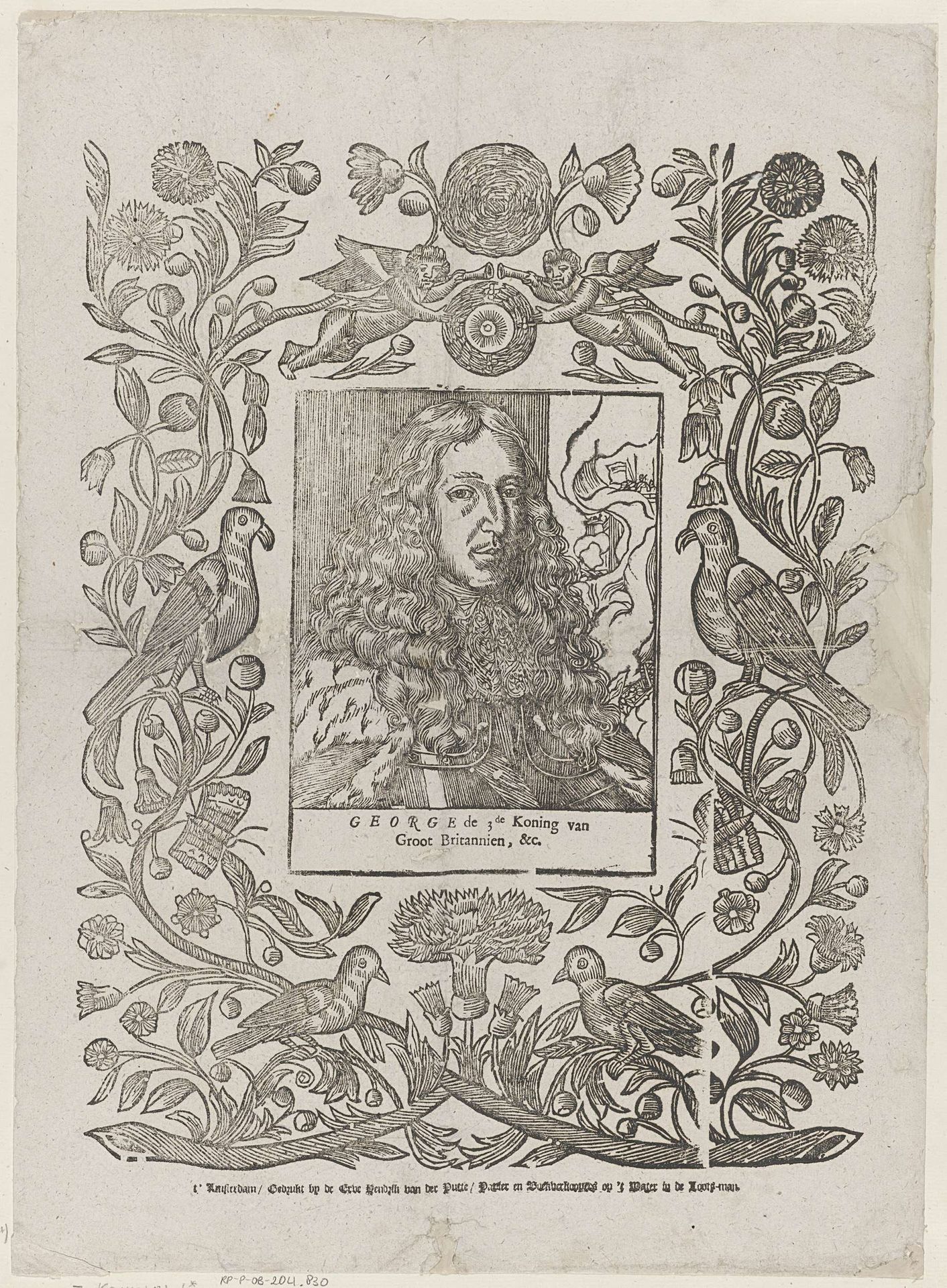 George de 3de koning van / Groot Britannien, &c. by A. Bouwens
