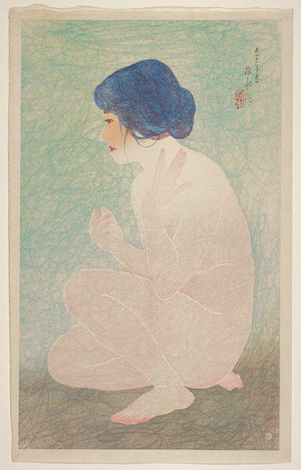 Early Summer Bath by Ito Shinsui