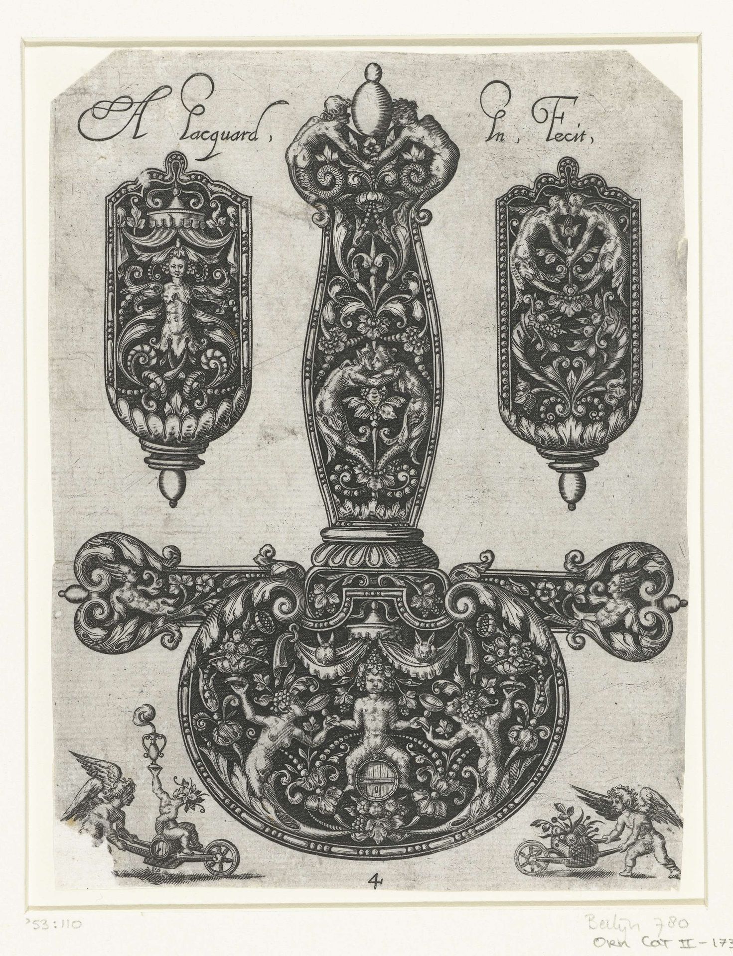 Zwaardgevest by Antoine Jacquard