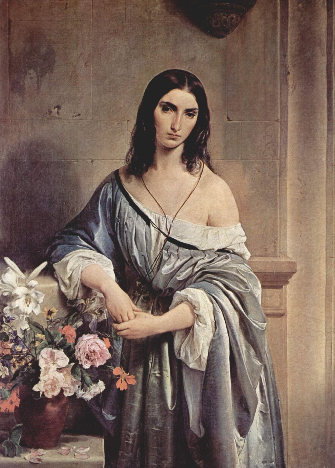 Melancholic Thoughts by Francesco Hayez