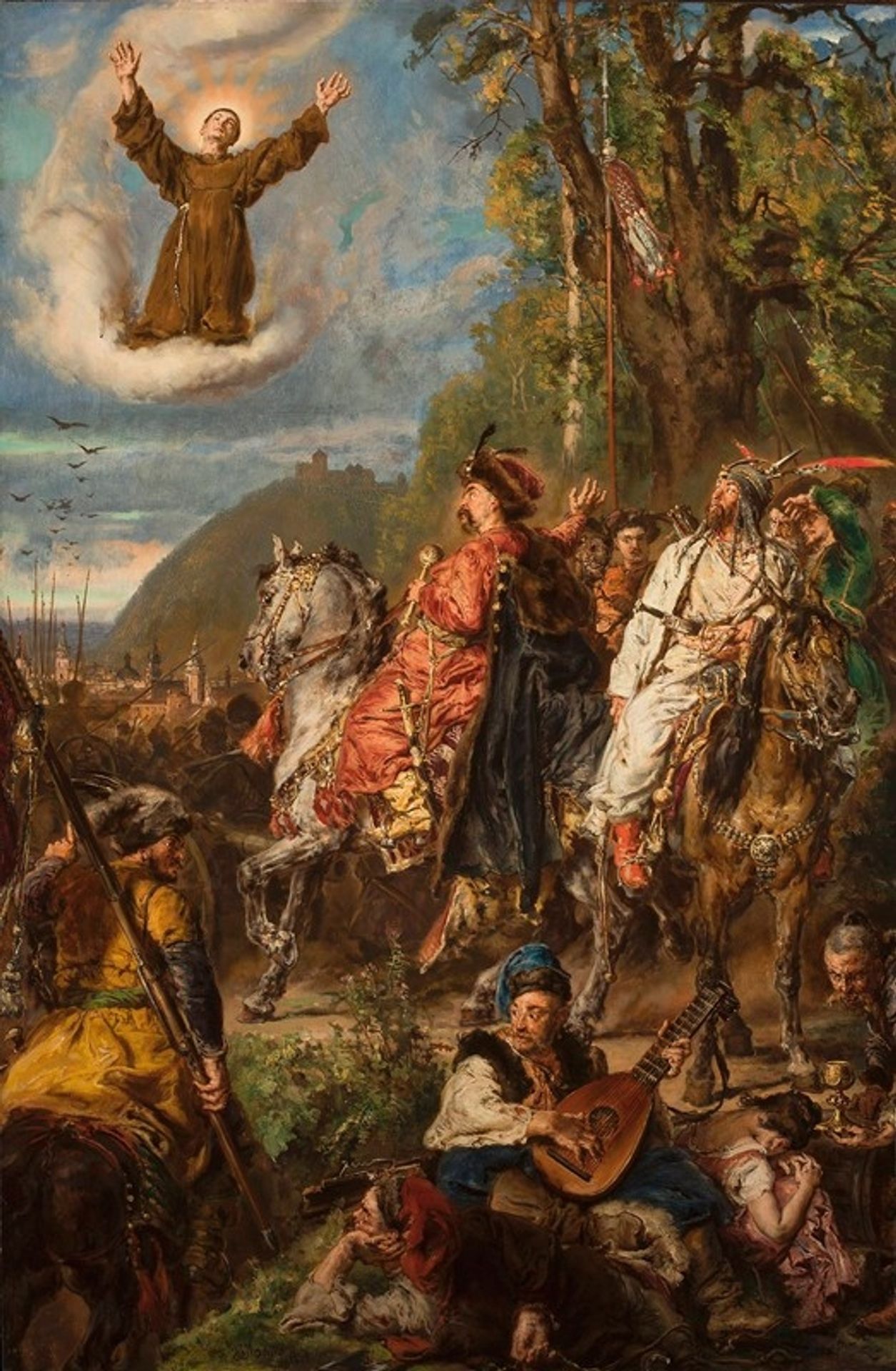 Bohdan Khmelnytsky with Tugay Bey at Lviv by Jan Matejko