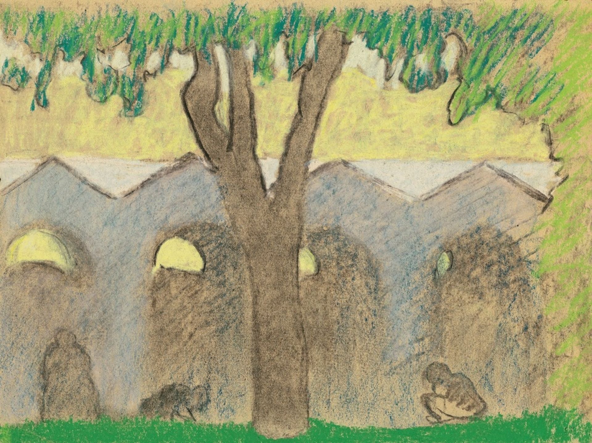 Le Square Louis XVI by Édouard Vuillard