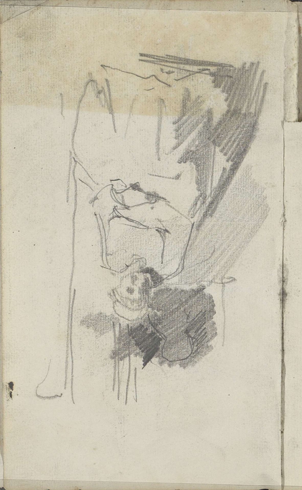 Vrouw op een stoel by George Hendrik Breitner