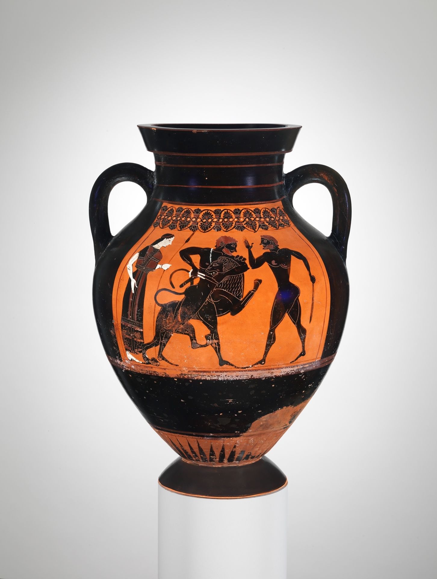 Terracotta amphora (jar) by Group E