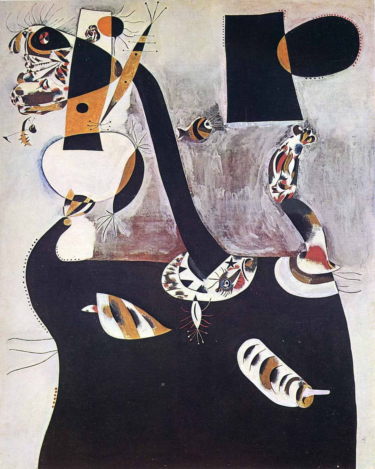 Seated Woman II by Joan Miró