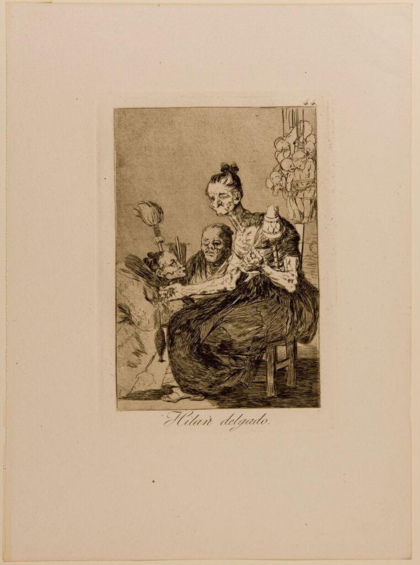 They Spin Well by Francisco JosÃ© de Goya y Lucientes