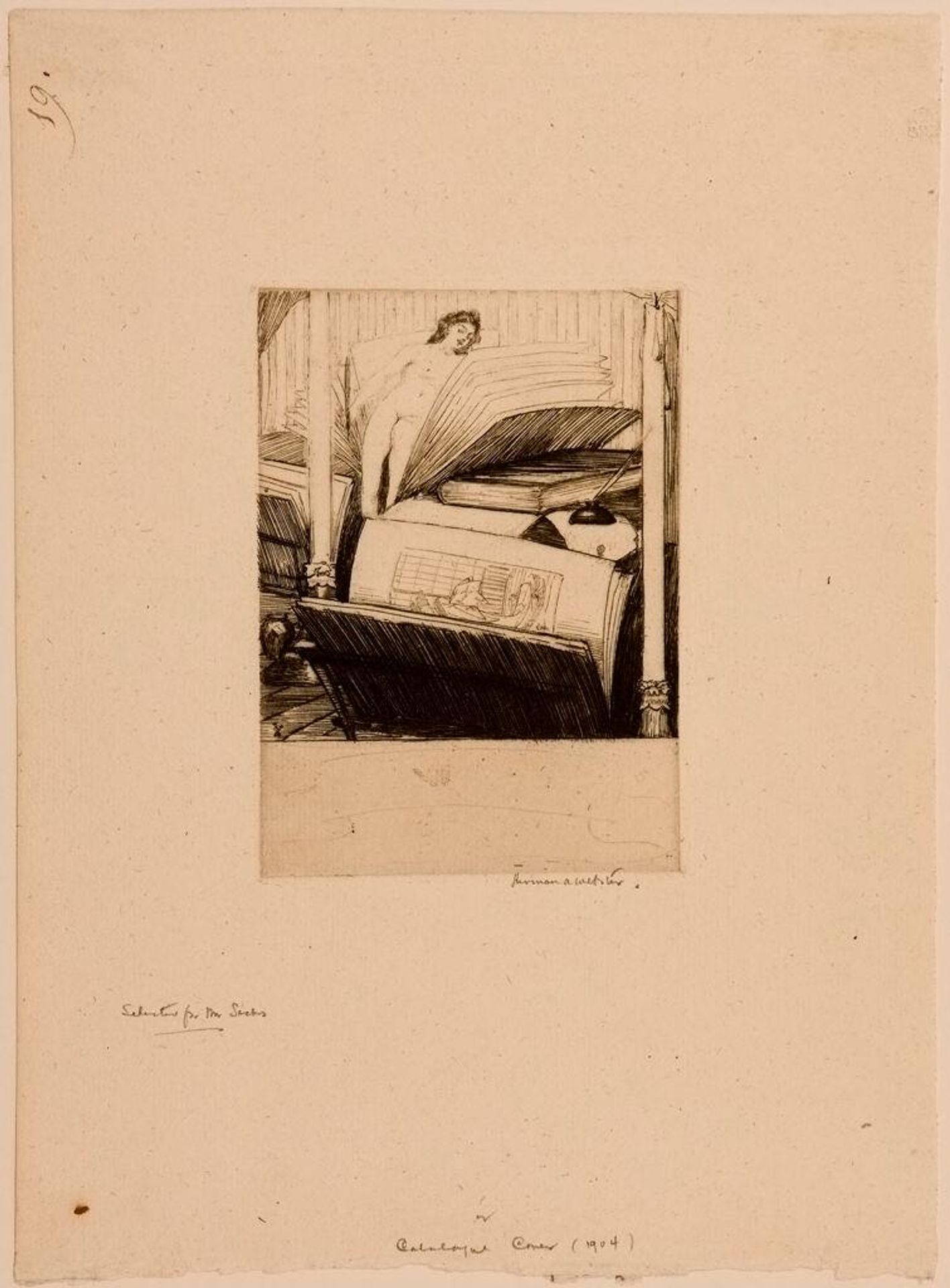 Catalogue Cover by Herman Armour Webster