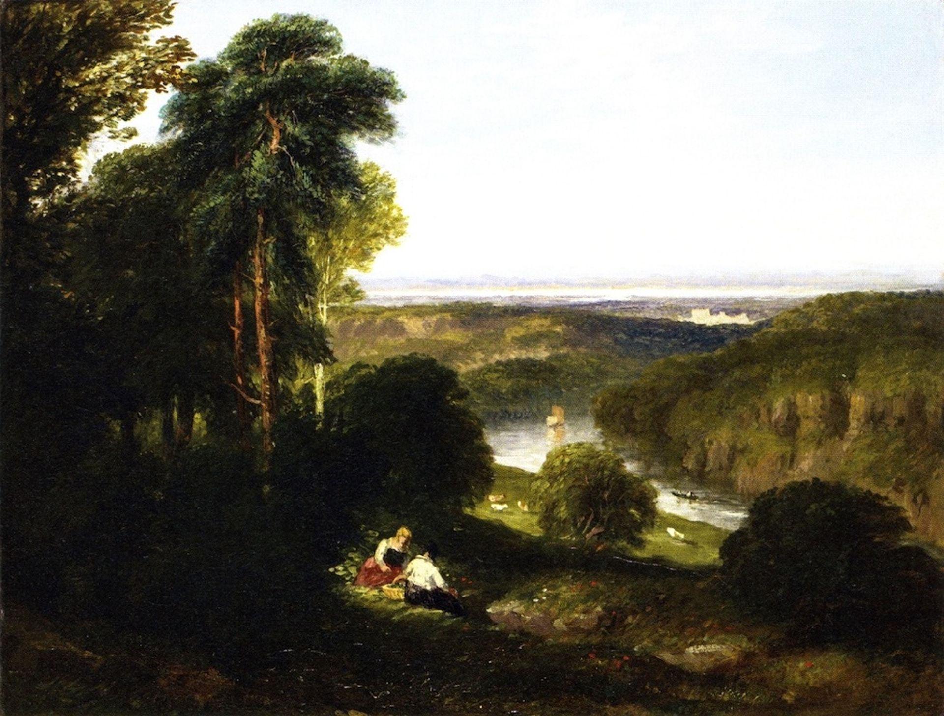The Wyndcliff, River Wye by David Cox