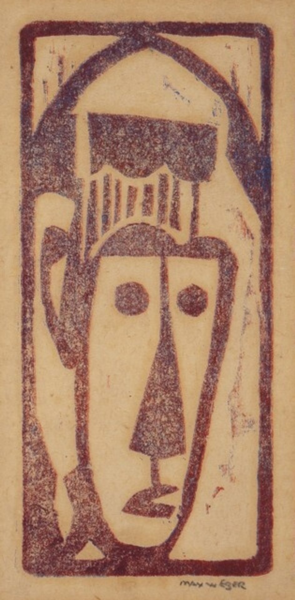 Mask by Max Weber