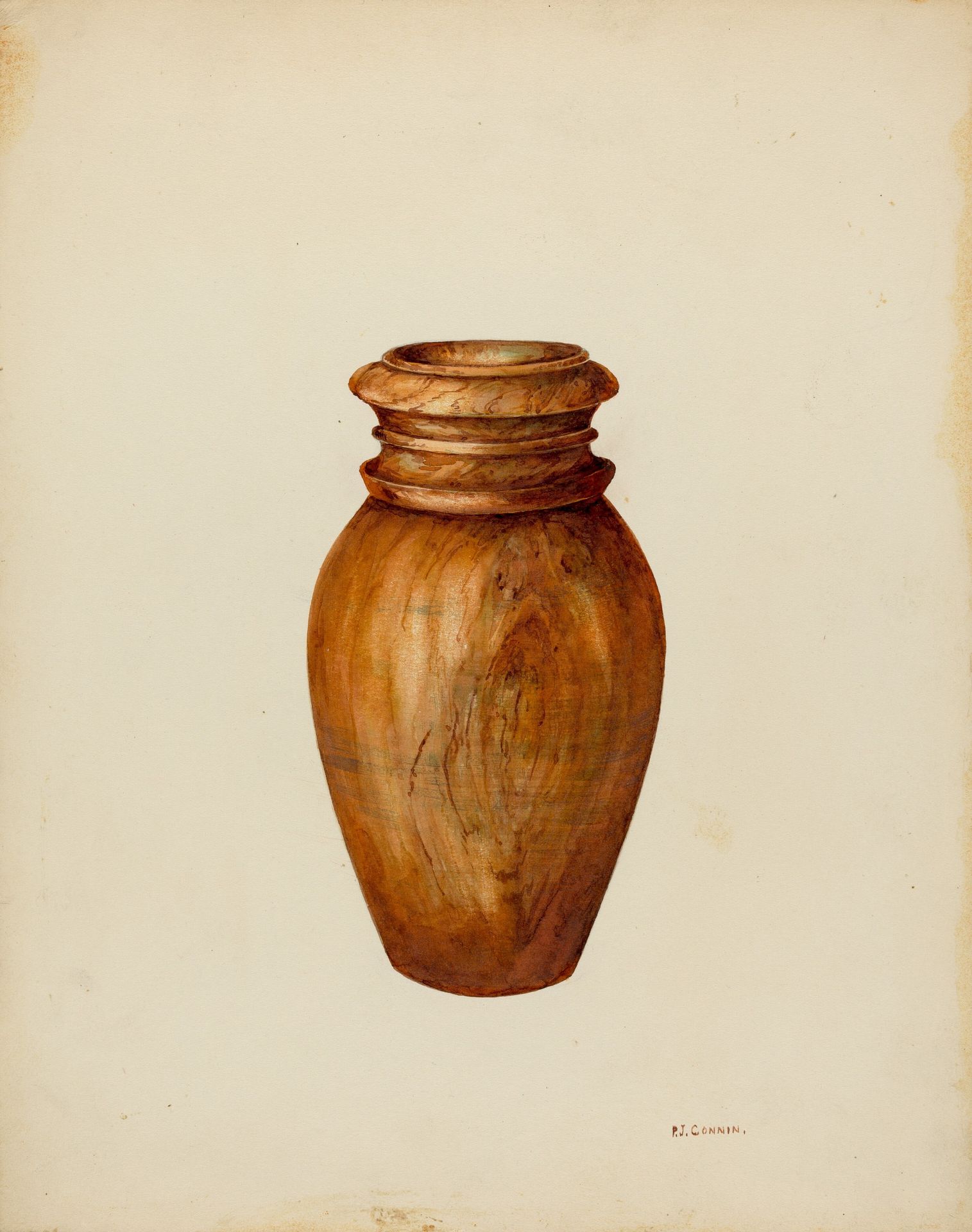 Maple Vase by Peter Connin
