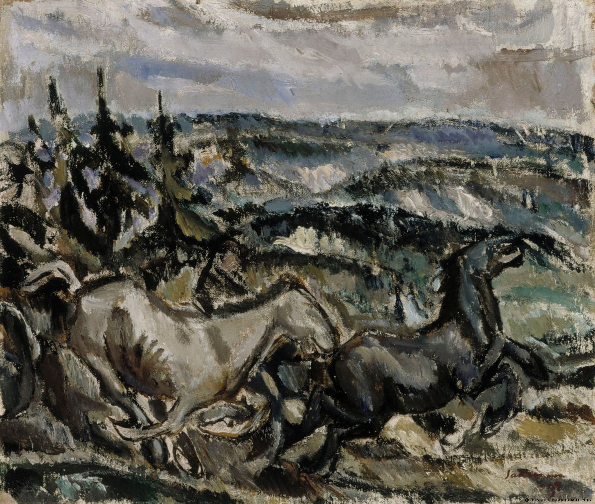 Kilpajuoksu by Sallinen Tyko