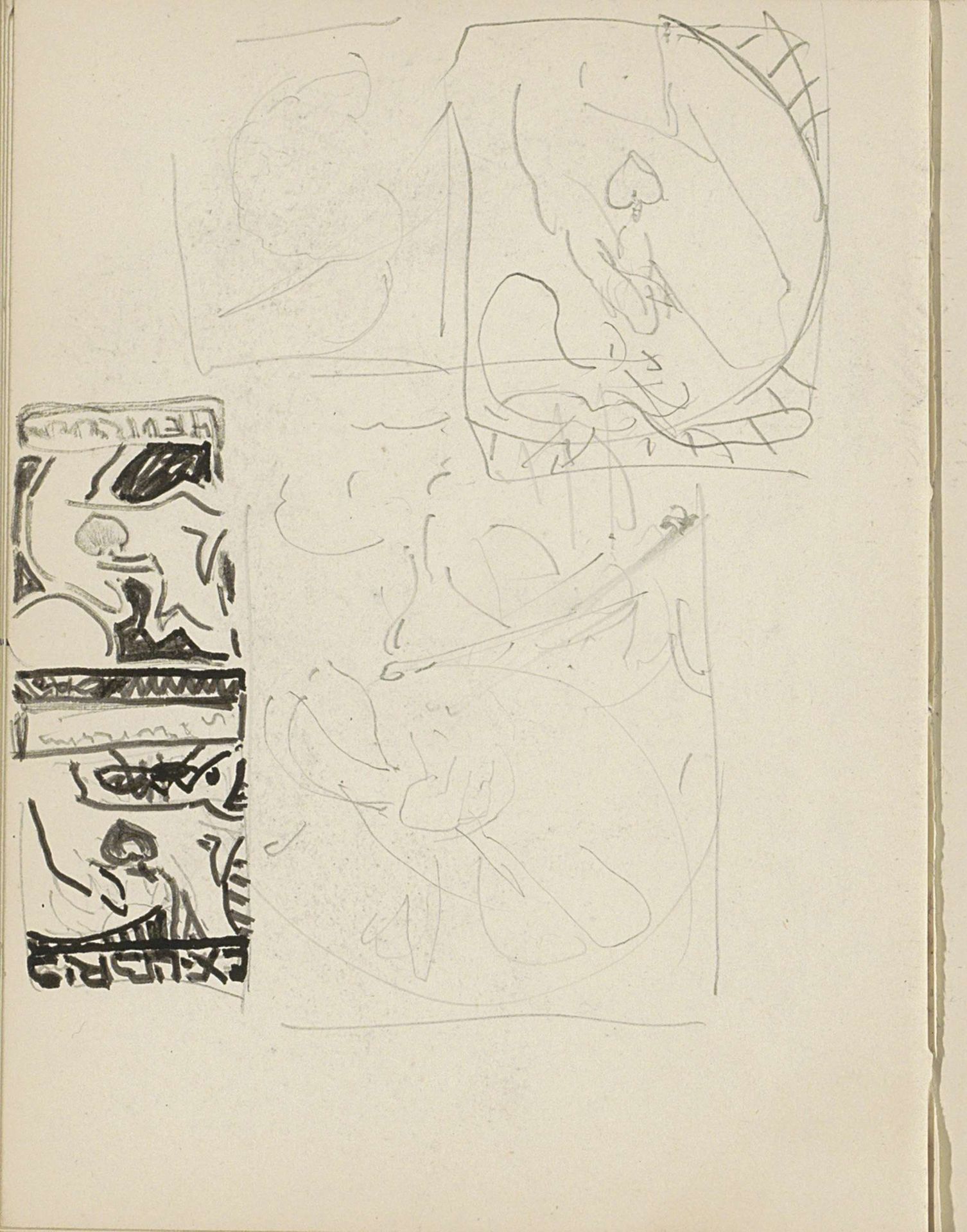 Studies, mogelijk ornamenten by Reijer Stolk