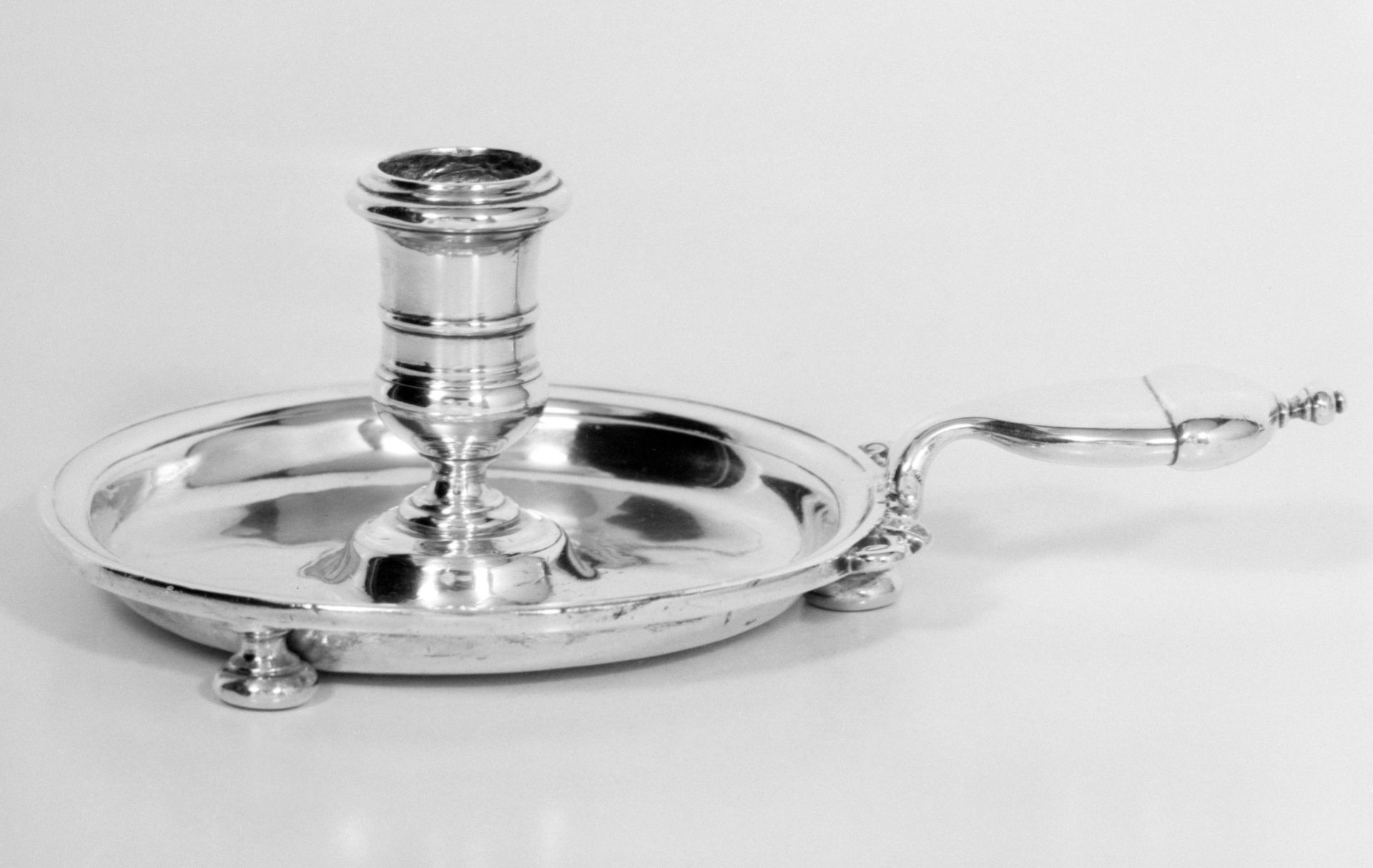 Chamber candlestick by Augustin Courtauld