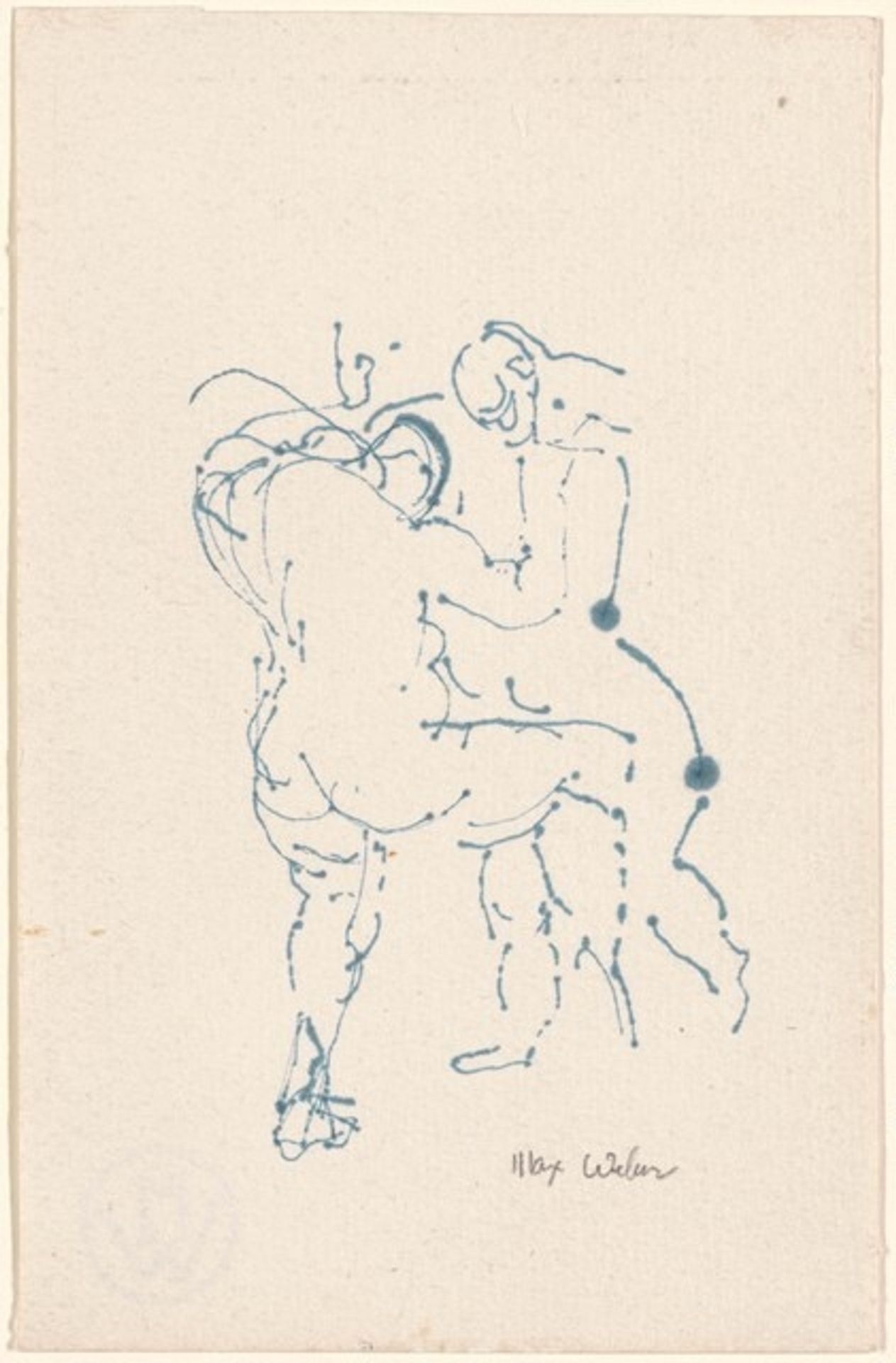 Two Figures by Max Weber