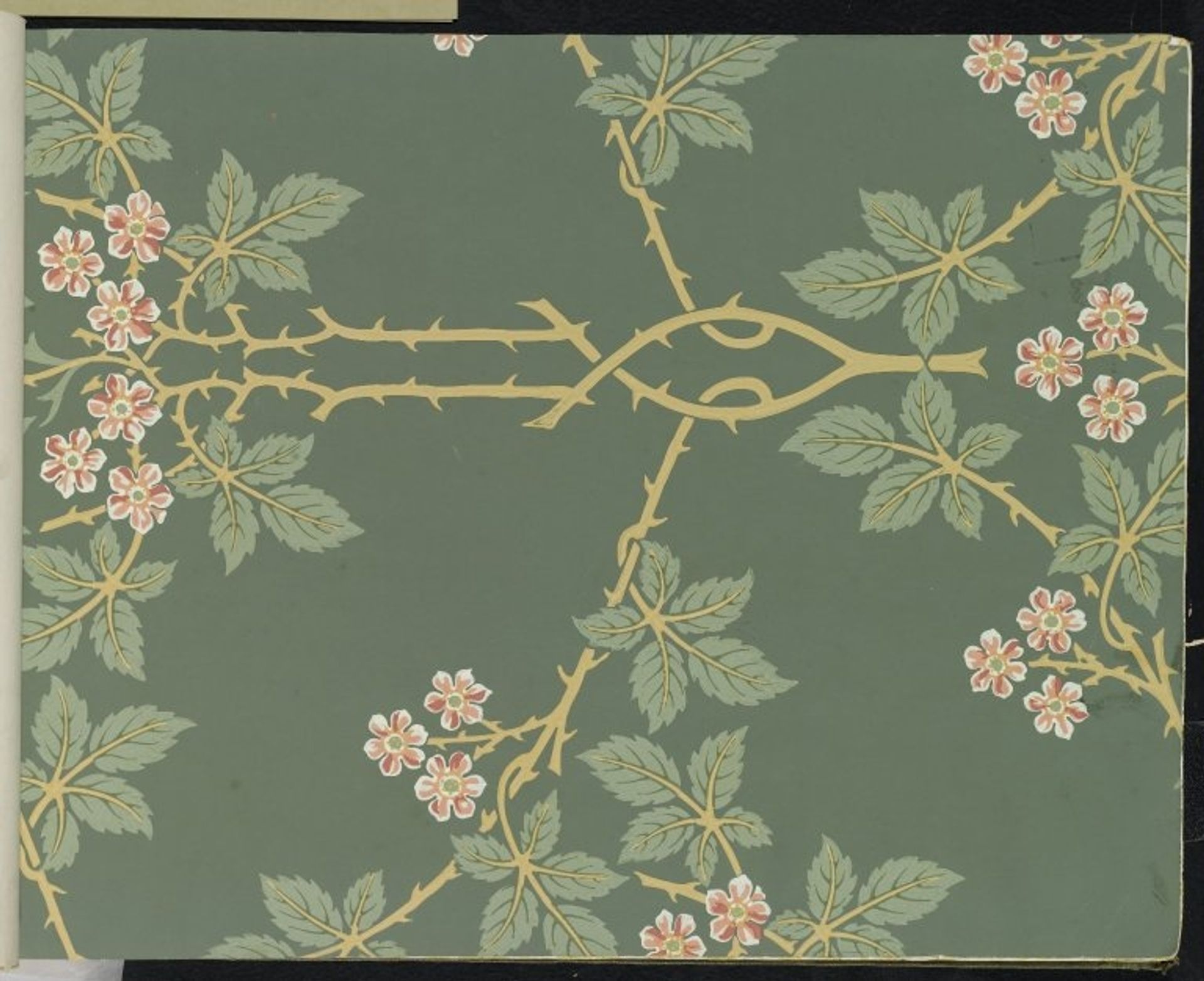 Wallpaper - Blackberry, pattern #388 by William Morris