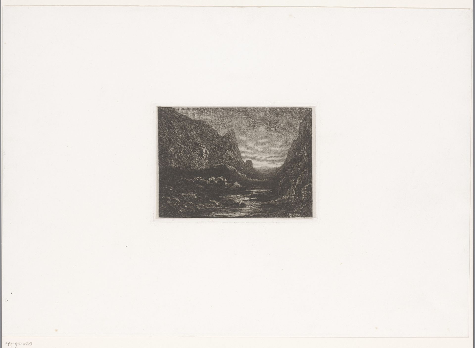 Bergmeer by Emile Puttaert