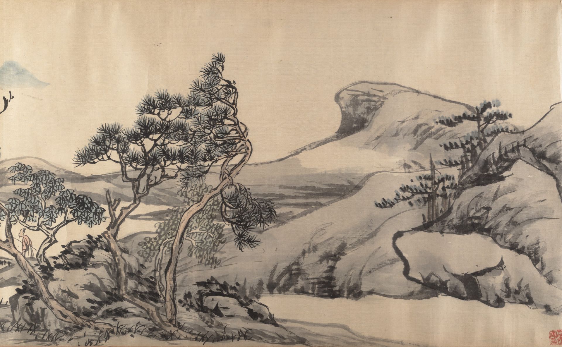 Landscape by Zhang Cining