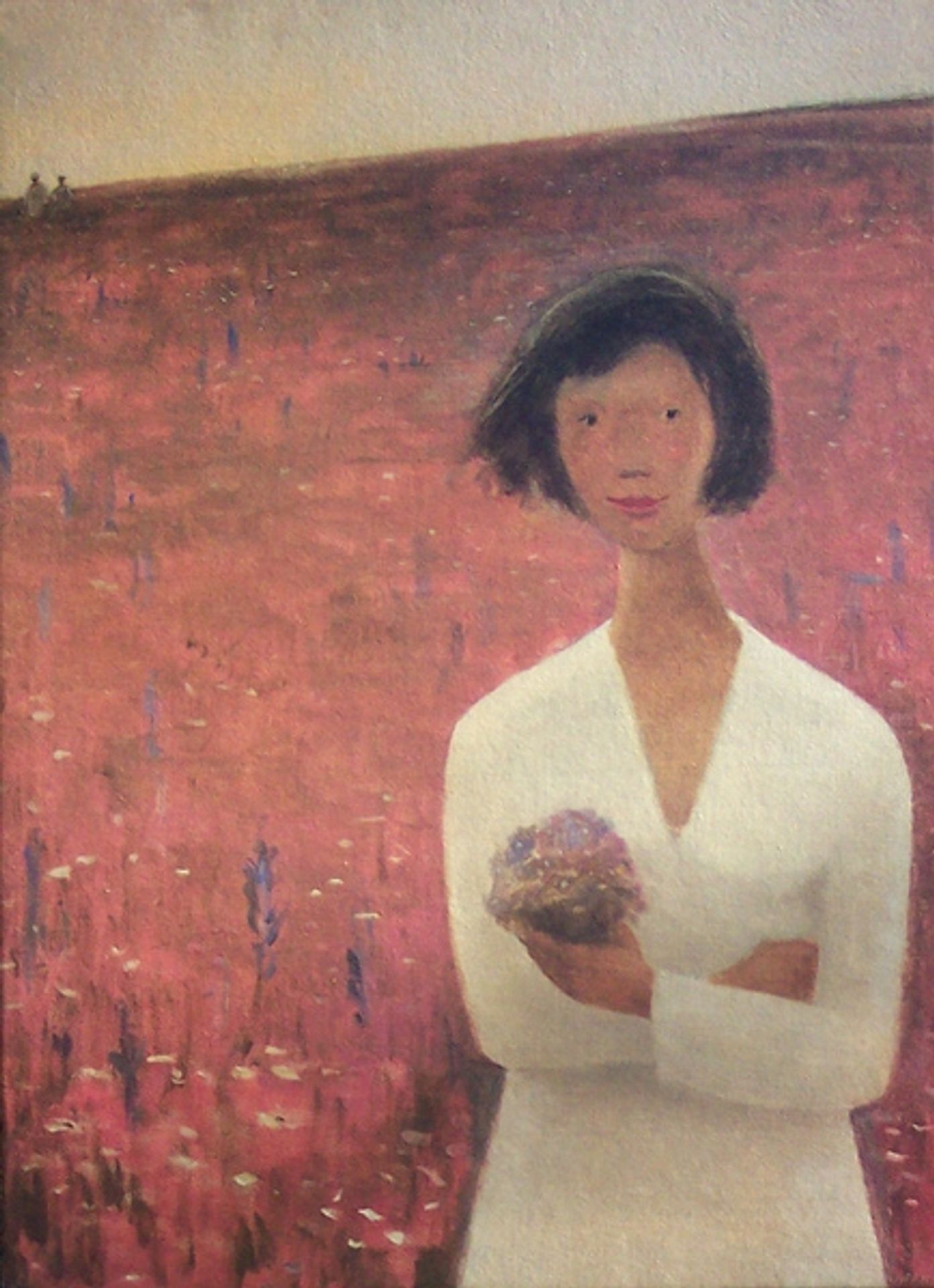 Le champ de trèfles by Jean Paul Lemieux