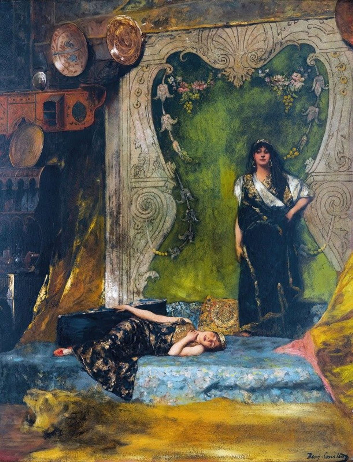 Afternoon Langour by Jean-Joseph-Benjamin Constant