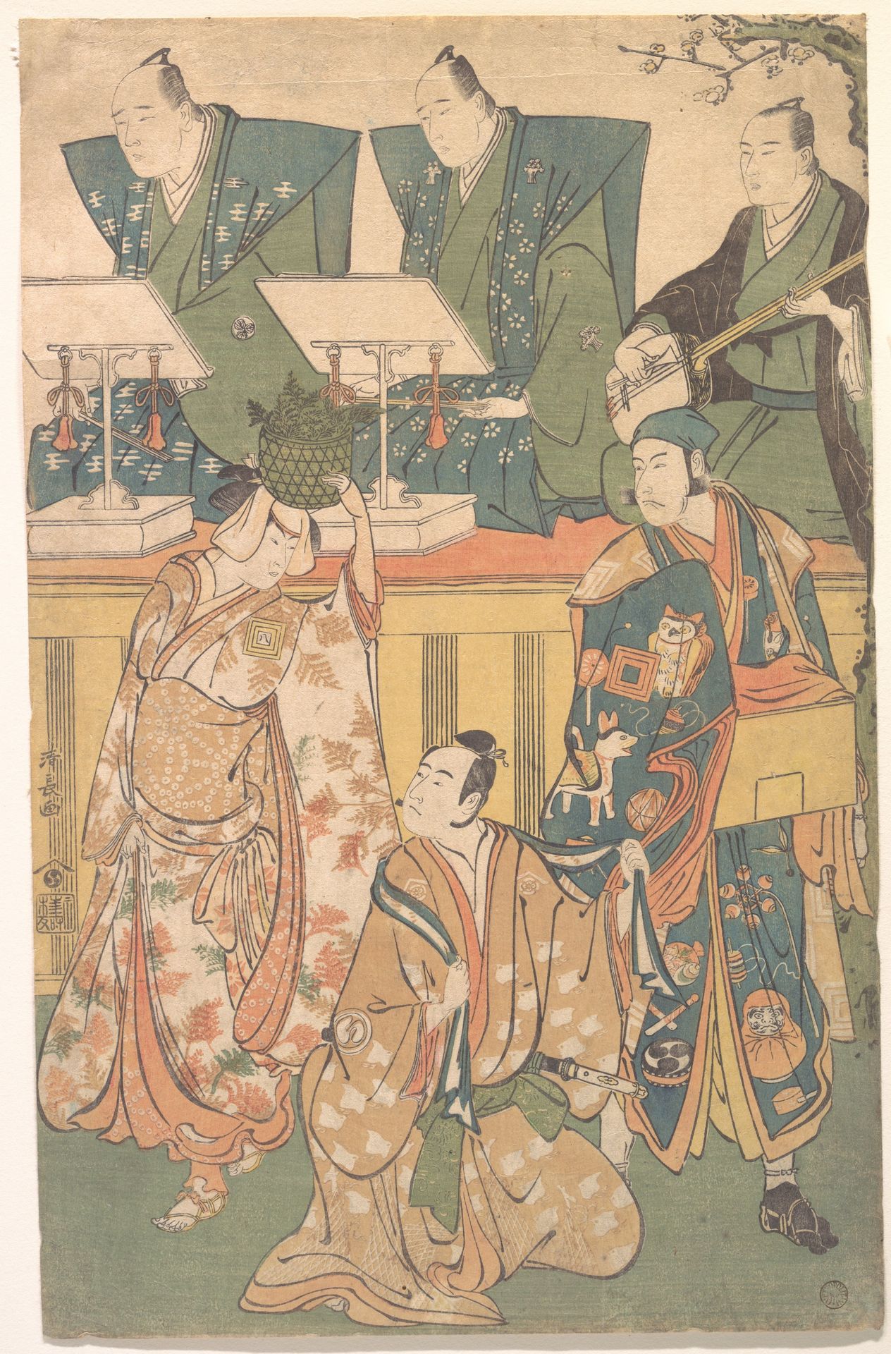 Scene from a Drama by Torii Kiyonaga