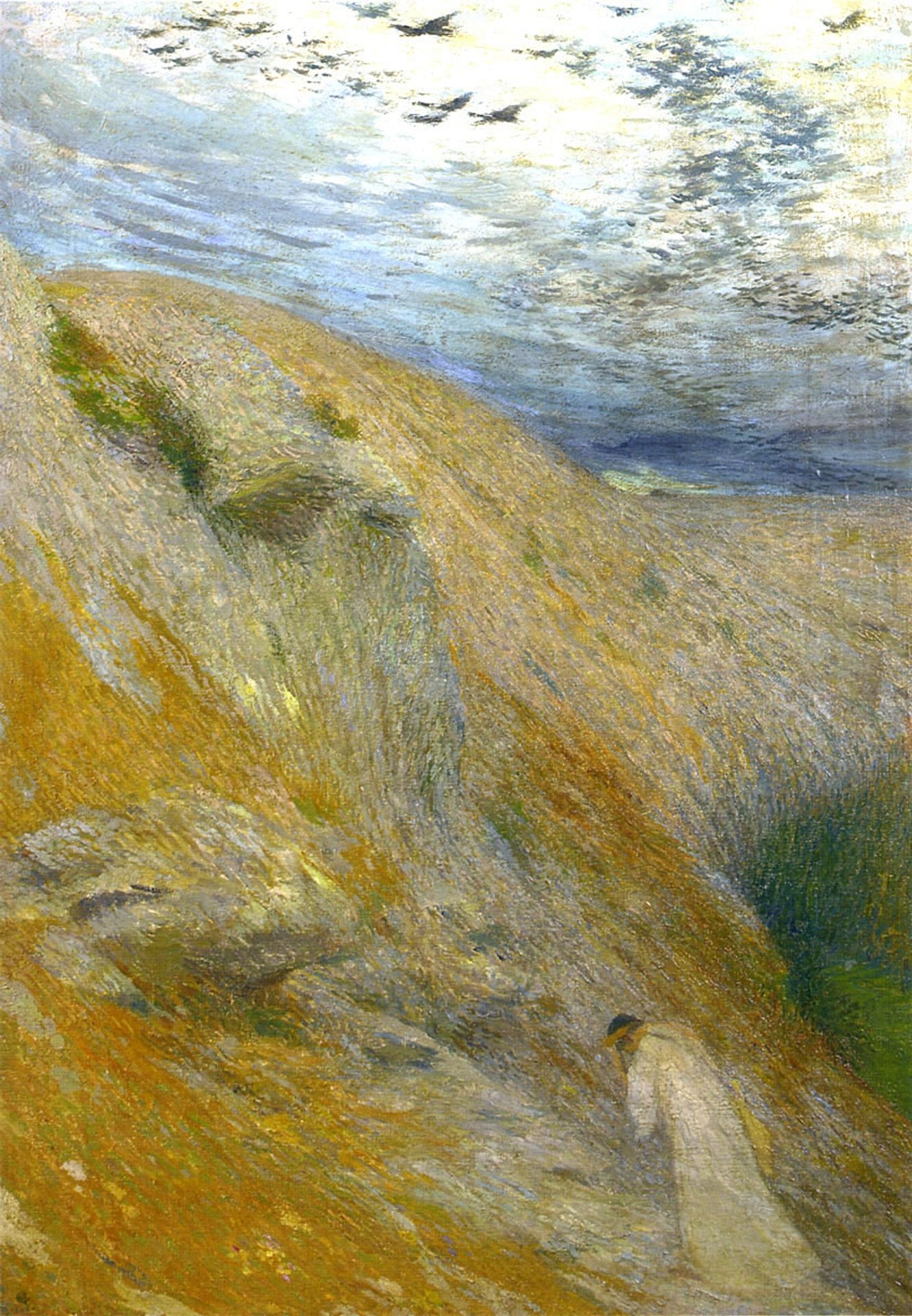 Orpheus Returns from the Pursuit of Eurydice by Henri Martin