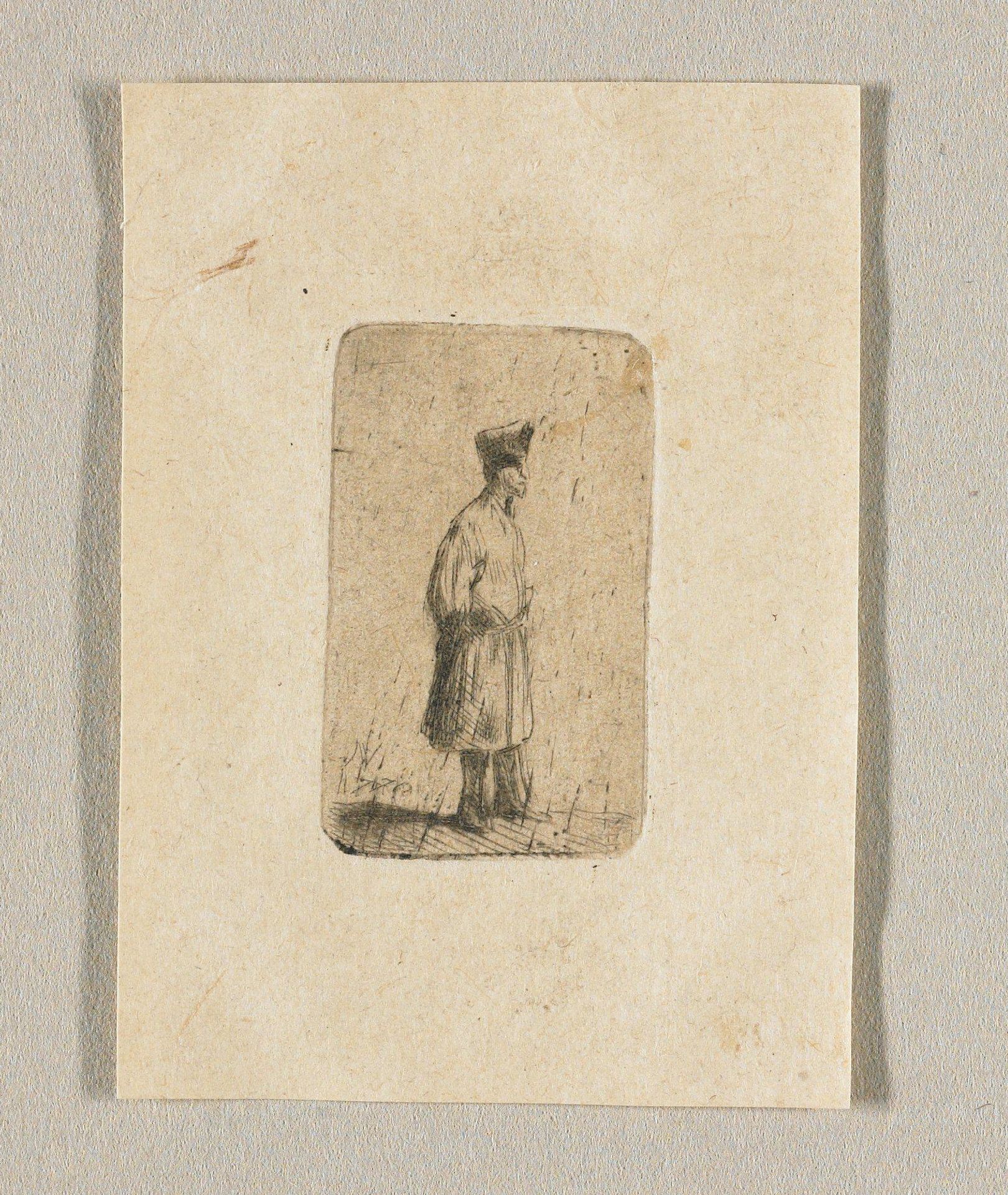 Standing Man with a White Jacket by Jean-Pierre Norblin de la Gourdaine